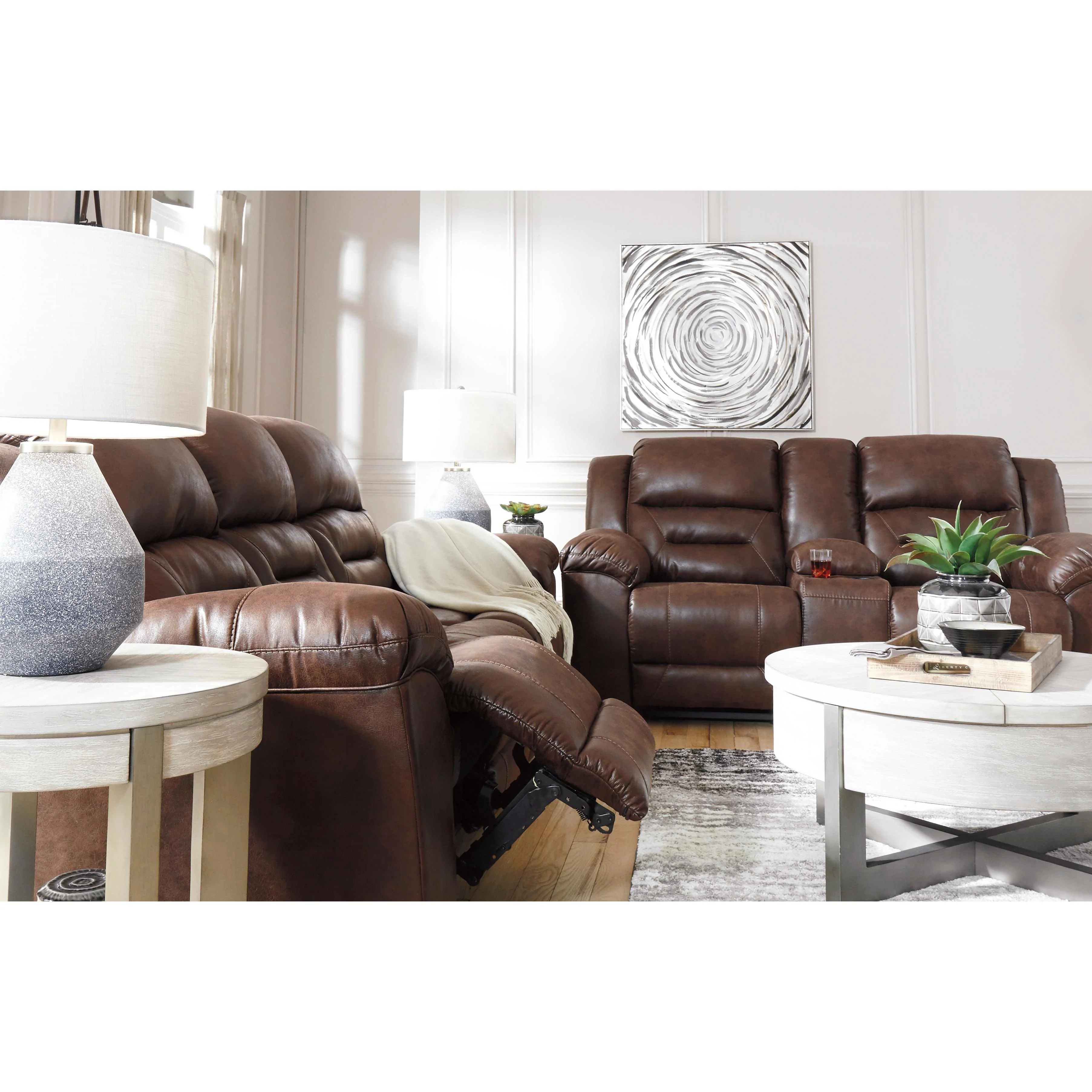 Signature Design by Ashley Stoneland 3990487C Reclining Power Sofa - Image 7