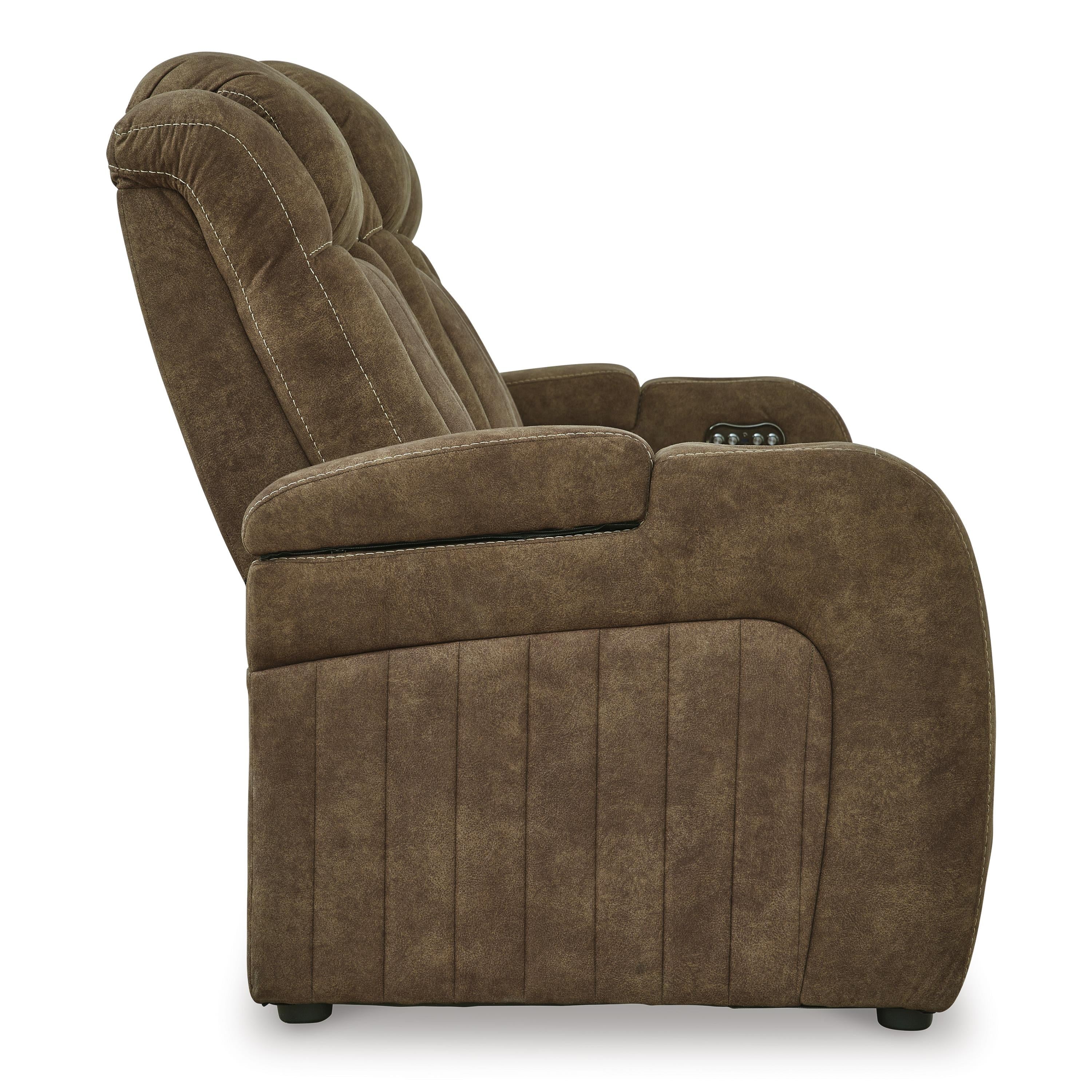 Signature Design by Ashley Wolfridge 6070315 Power Reclining Sofa with Adjustable Headrest - Image 4