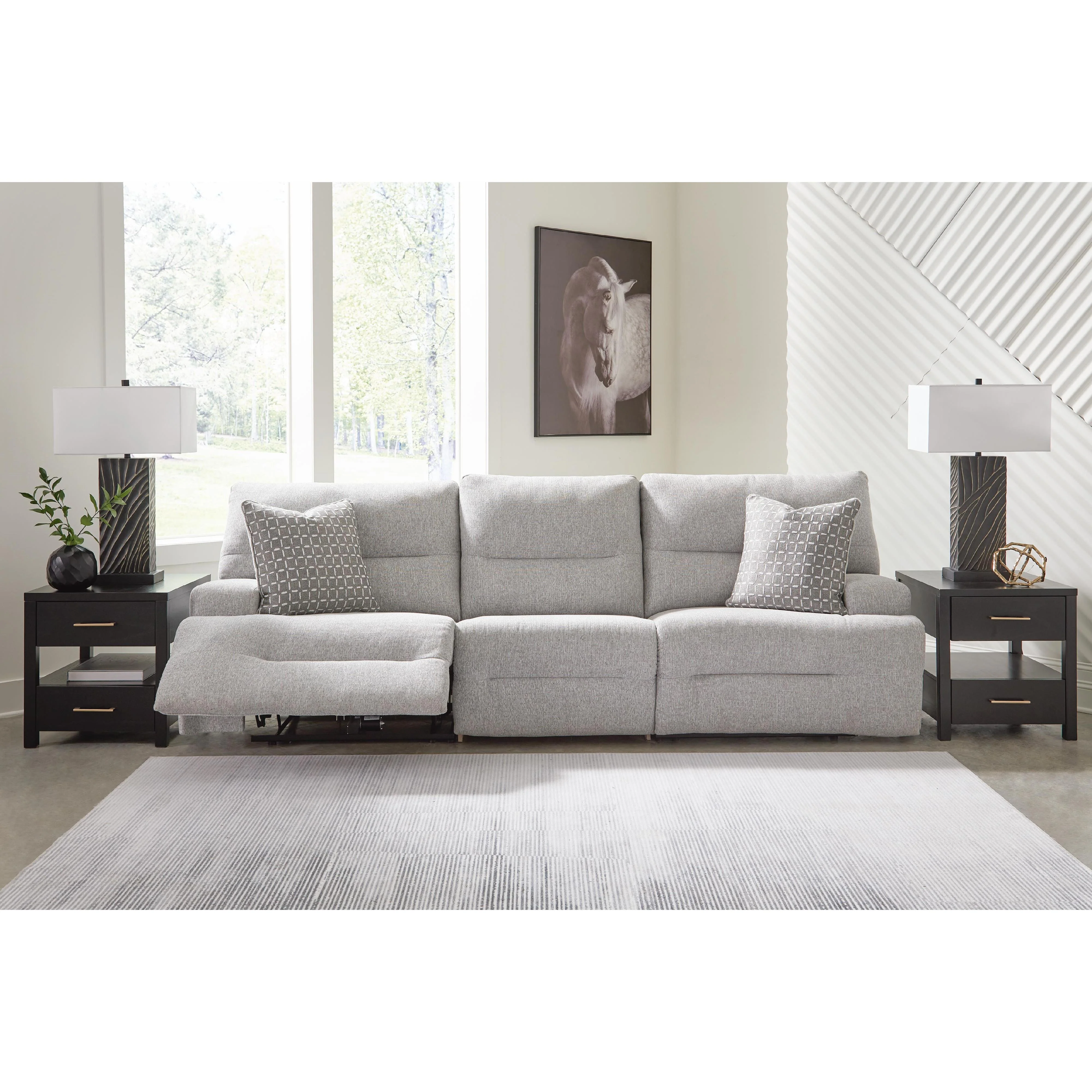 Signature Design by Ashley Acklen Place Power Reclining Fabric Sofa 9360531/9360558/9360562 - Image 2