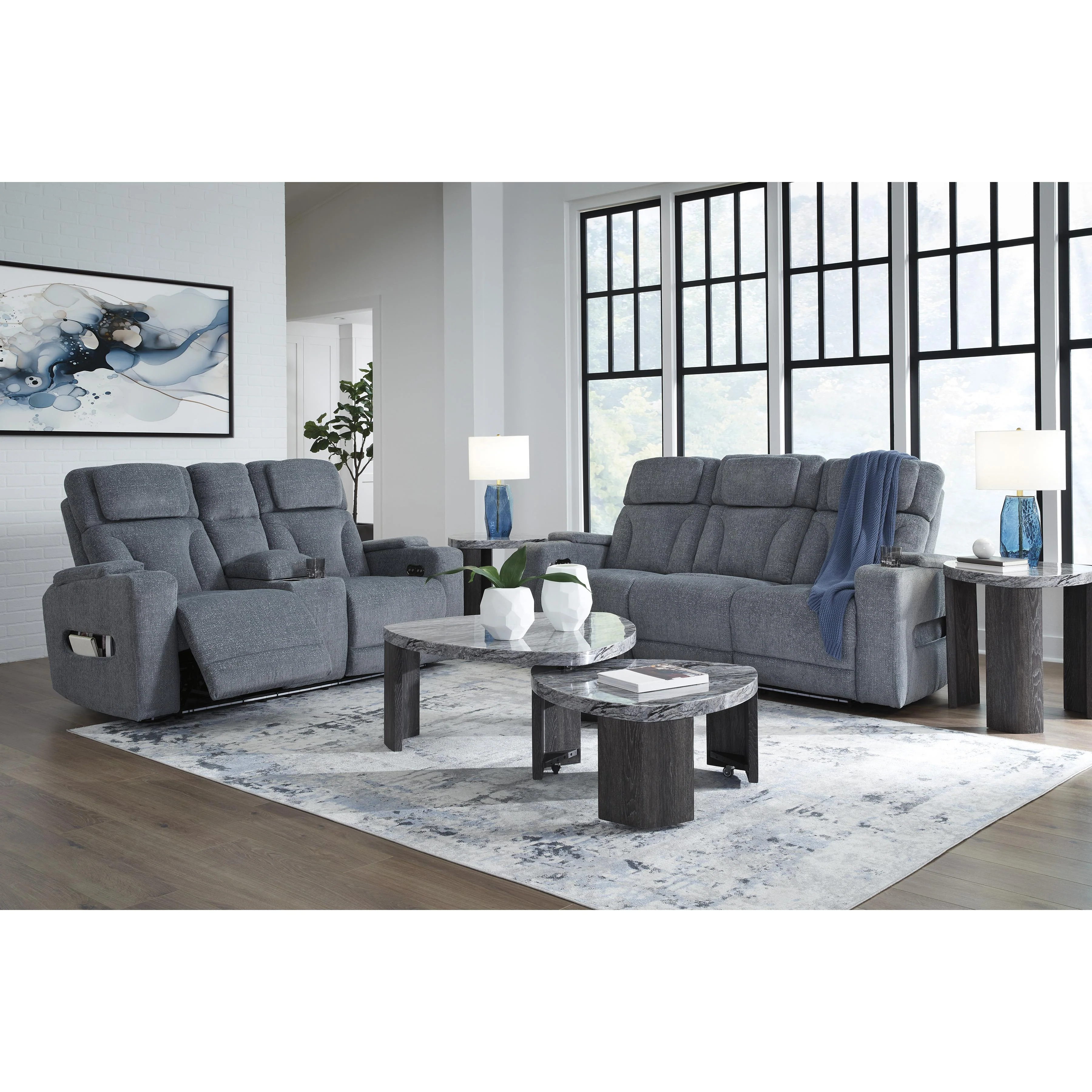Signature Design by Ashley Studio Cave PC4980215 Power Reclining Sofa with Adjustable Headrest - Image 19