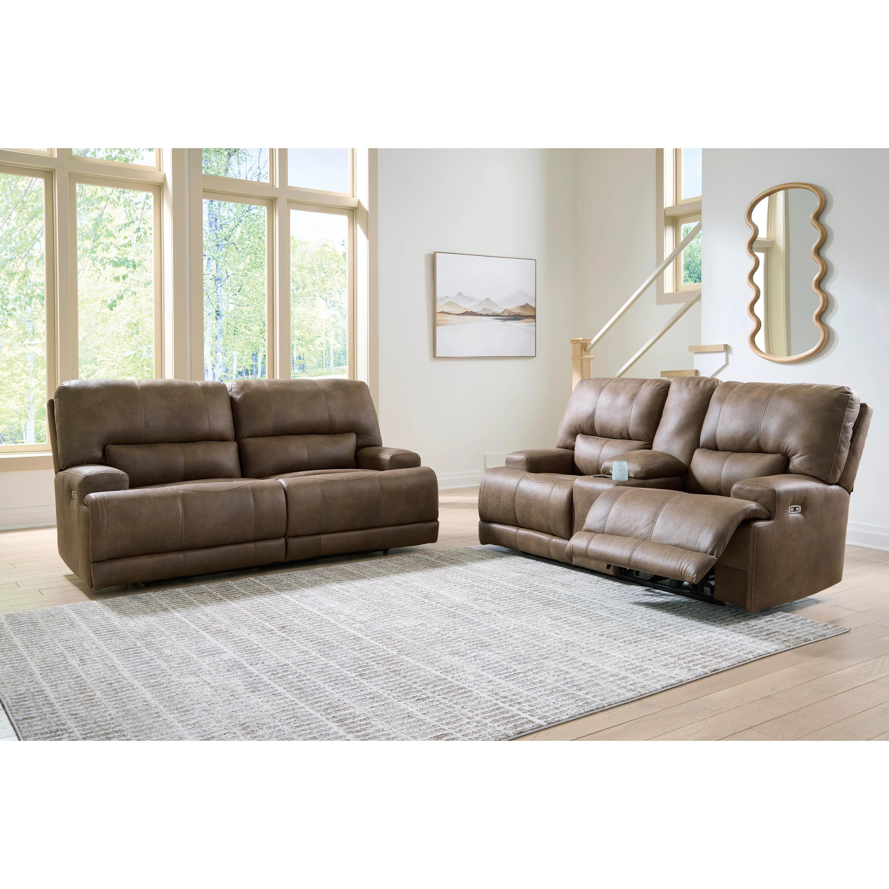 Signature Design by Ashley Beckley Place PC9180247 2 Seat Power Reclining Sofa with Adjustable Headrest - Image 11