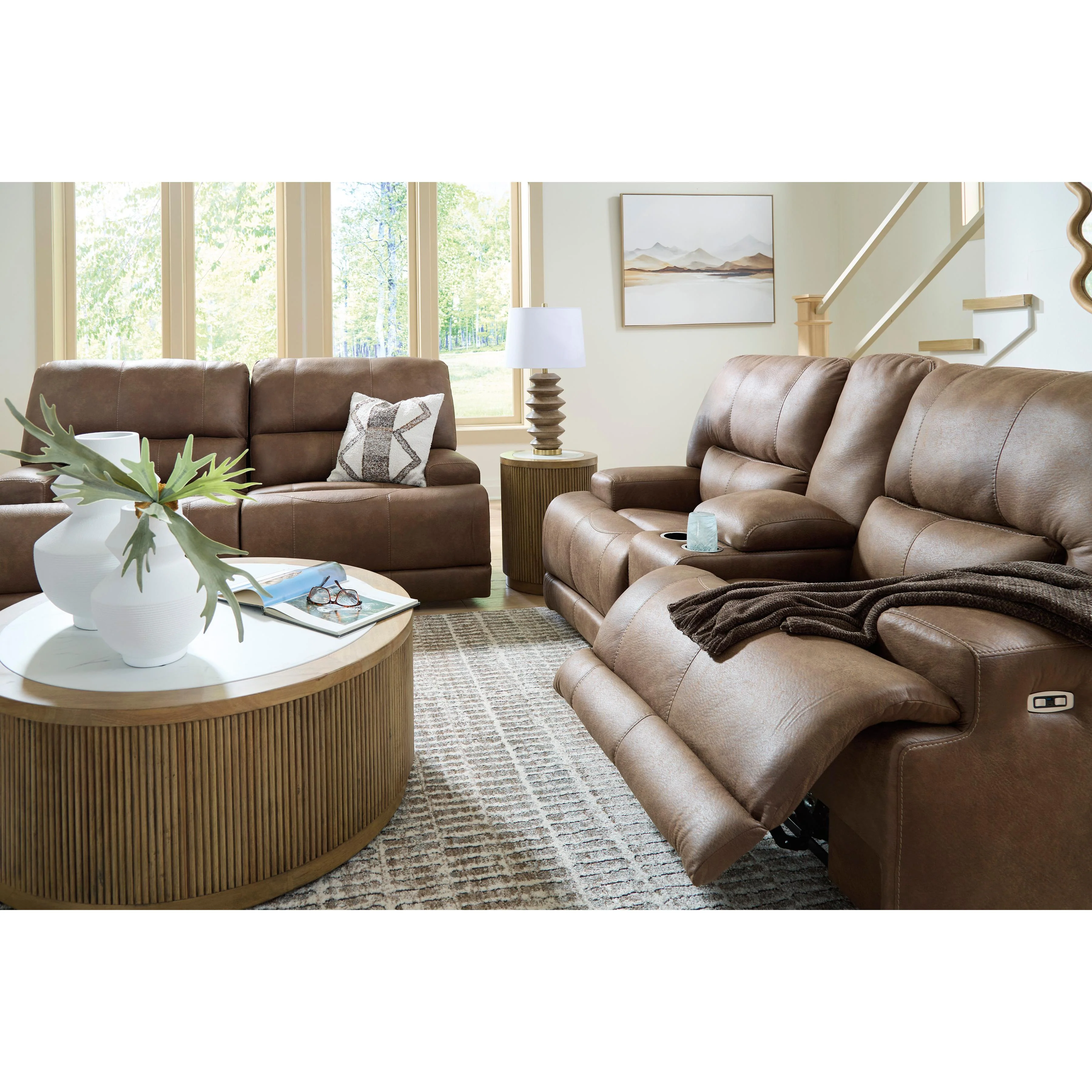 Signature Design by Ashley Beckley Place PC9180247 2 Seat Power Reclining Sofa with Adjustable Headrest - Image 12