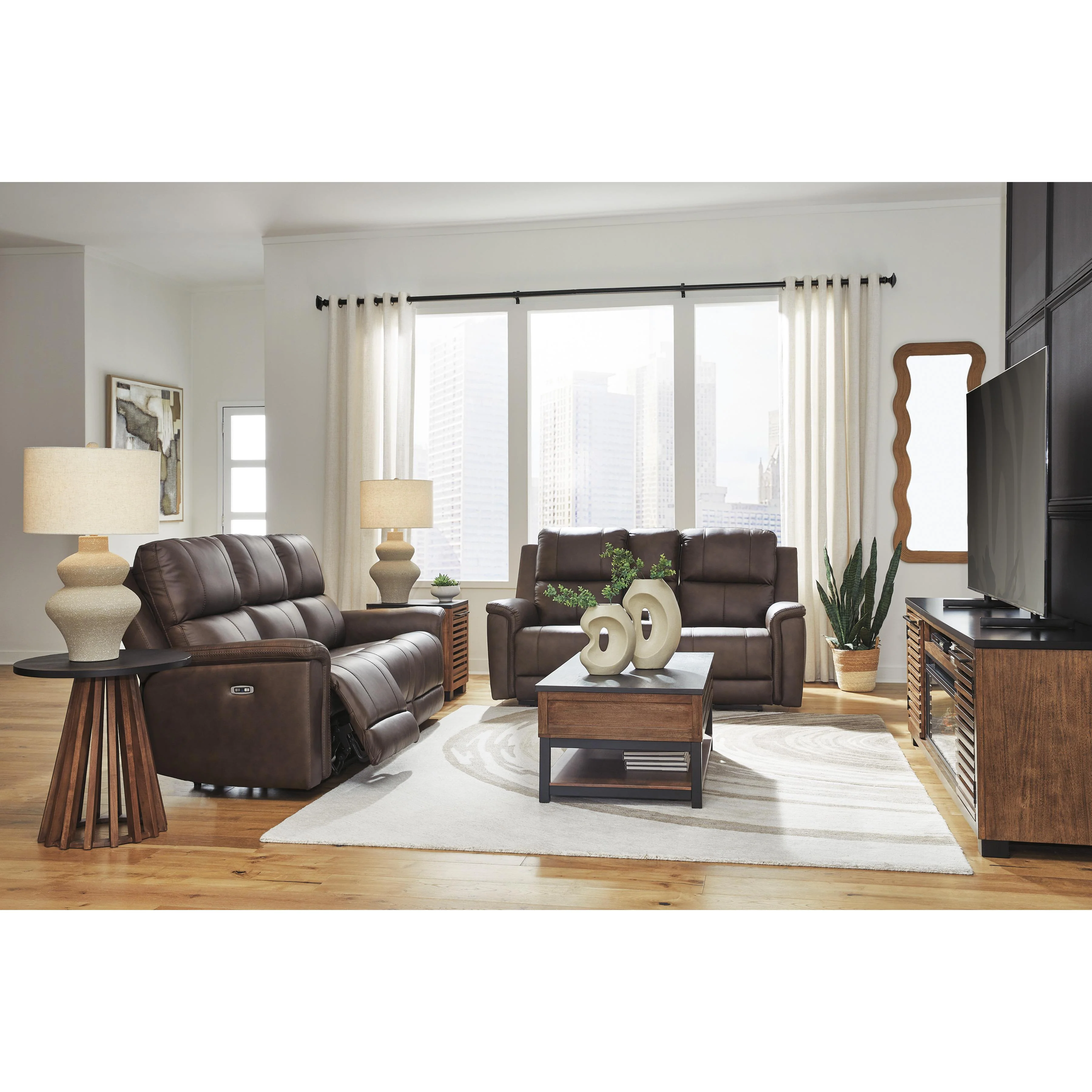 Signature Design by Ashley Bleckley PCU1200115 Power Reclining Sofa with Adjustable Headrest - Image 10