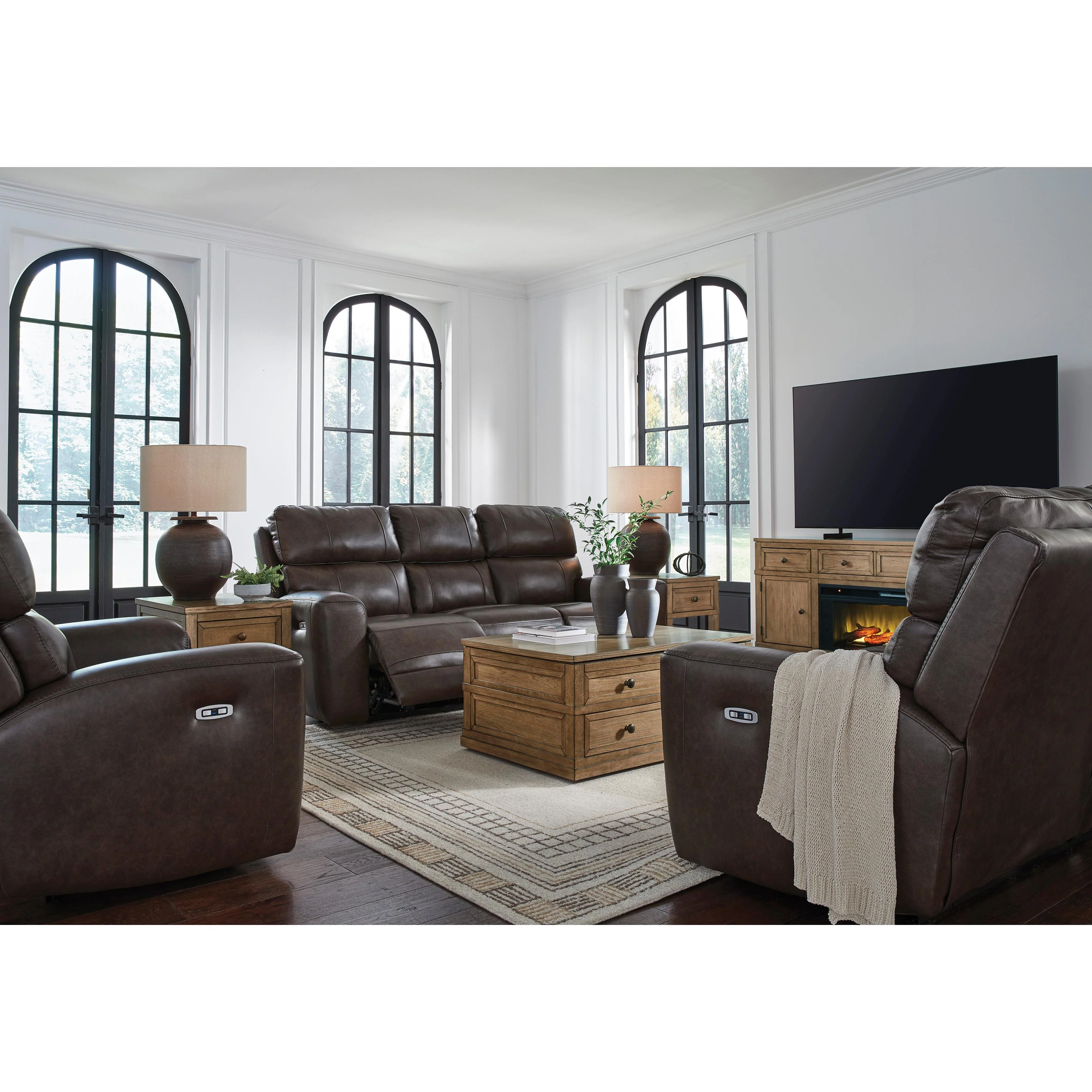 Signature Design by Ashley Crossplex PCU6450615 Power Reclining Sofa with Adjustable Headrest - Image 13