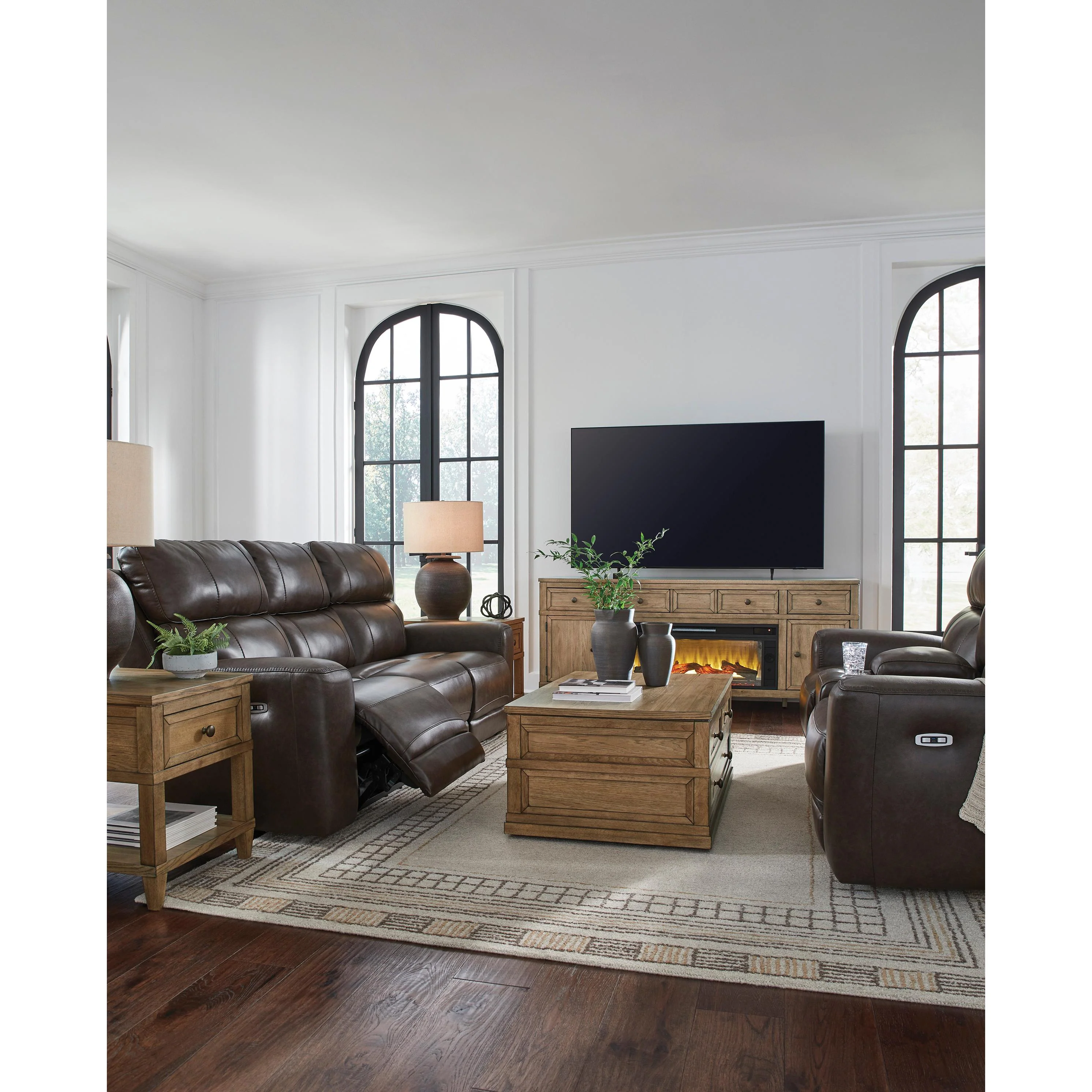 Signature Design by Ashley Crossplex PCU6450615 Power Reclining Sofa with Adjustable Headrest - Image 14