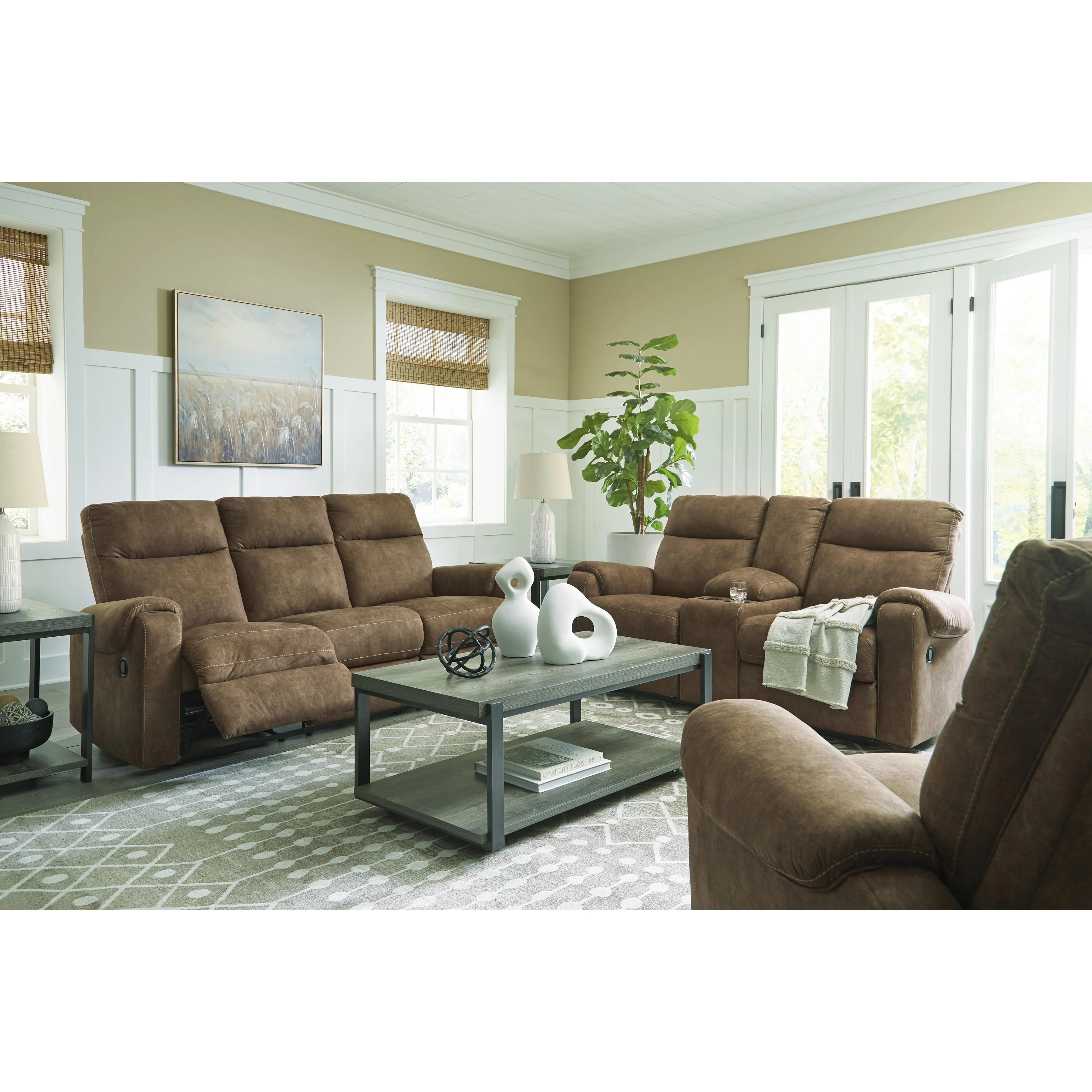 Signature Design by Ashley Edenwold 1380588C Reclining Sofa - Image 11