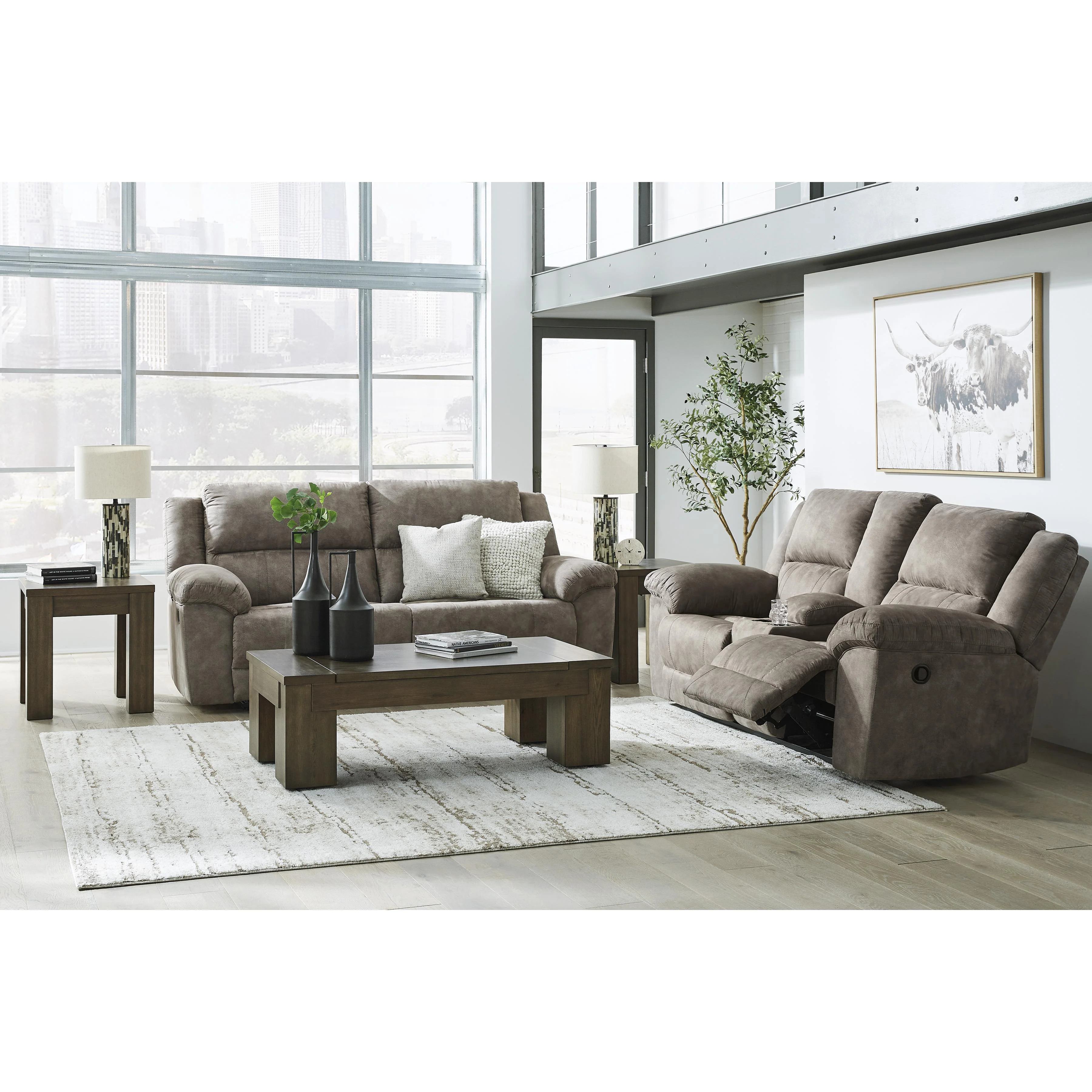 Signature Design by Ashley Laresview 3720381C 2 Seat Reclining Sofa - Image 13