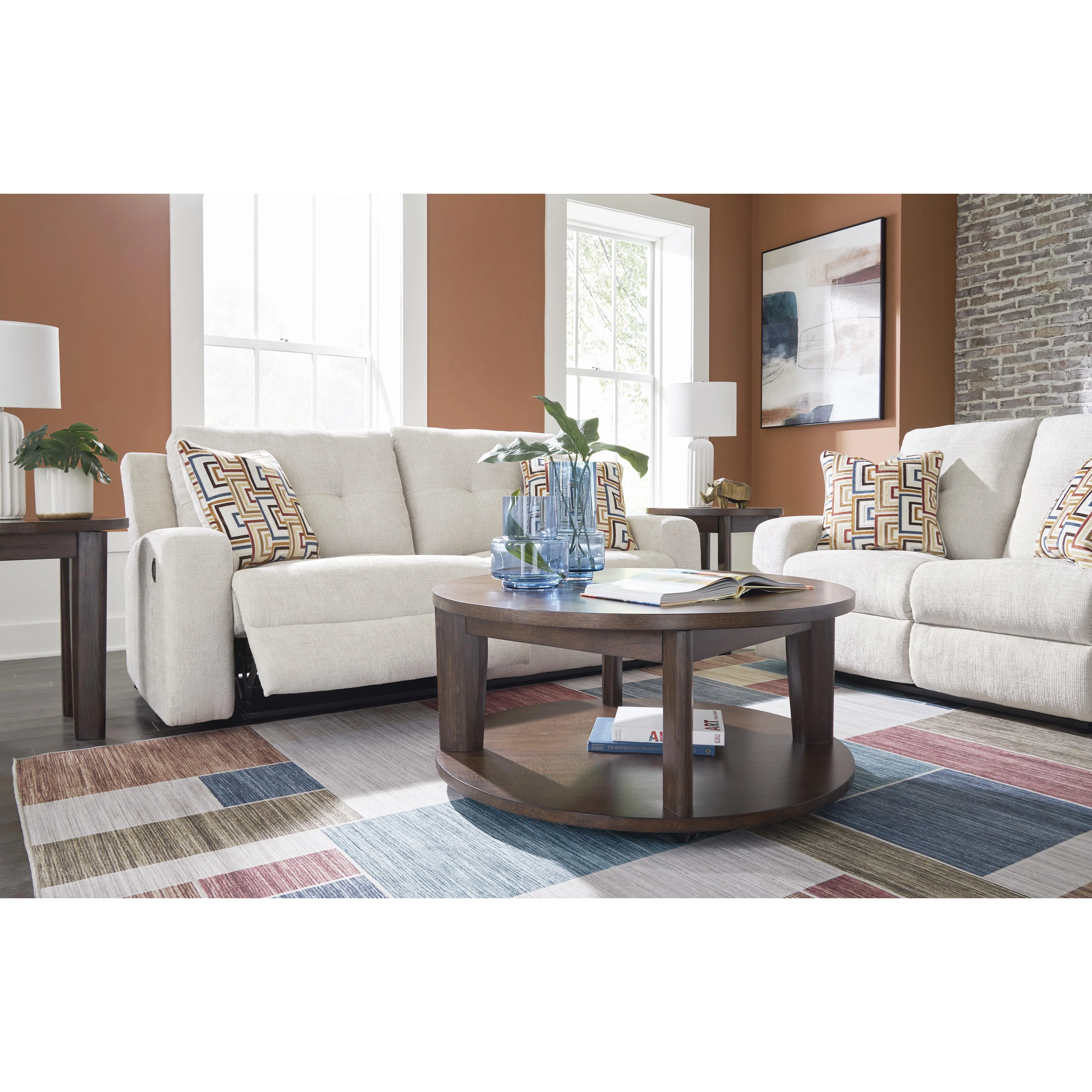 Signature Design by Ashley Danum 3880581C 2 Seat Reclining Sofa - Image 9