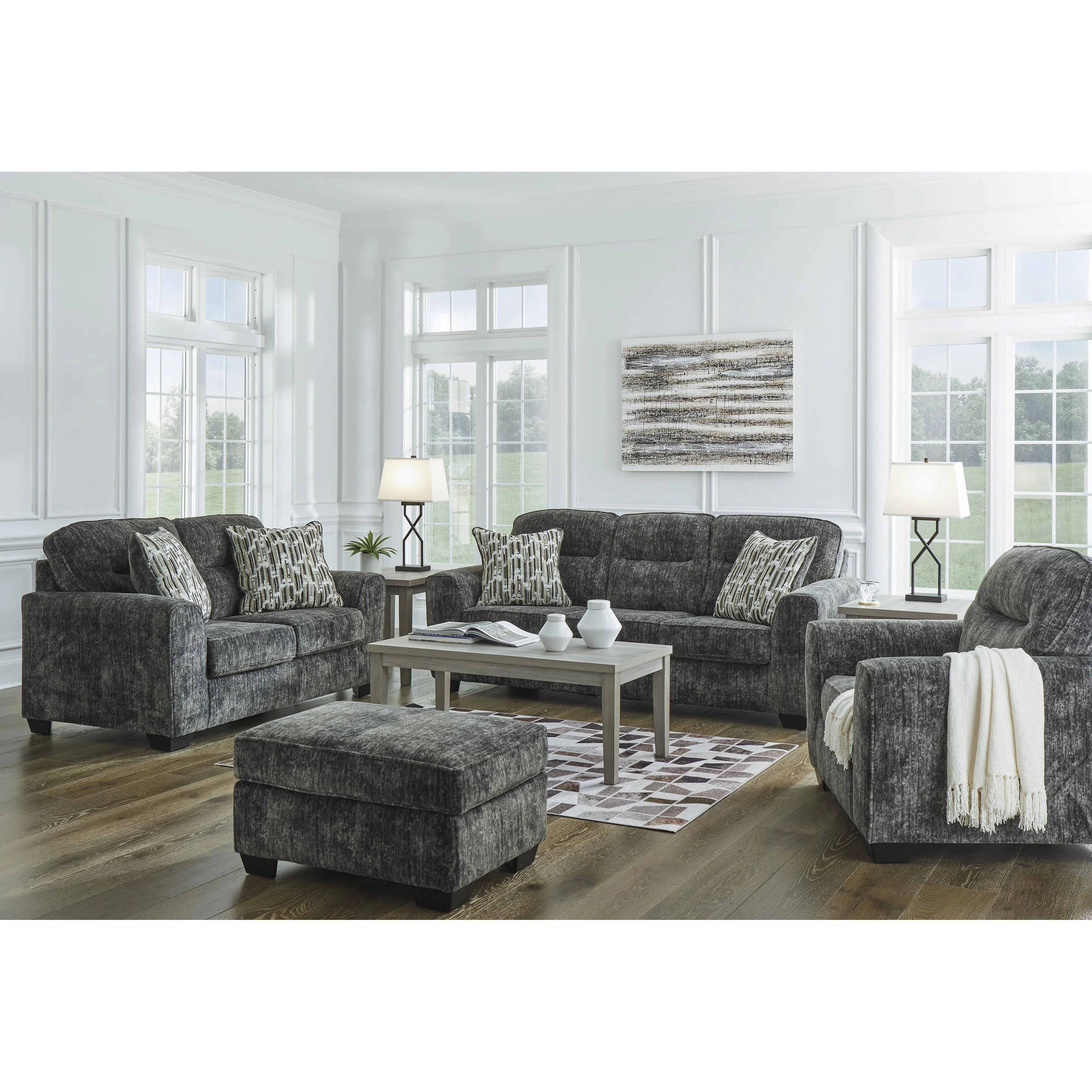 Signature Design by Ashley Lonoke 5050438 Sofa - Image 10