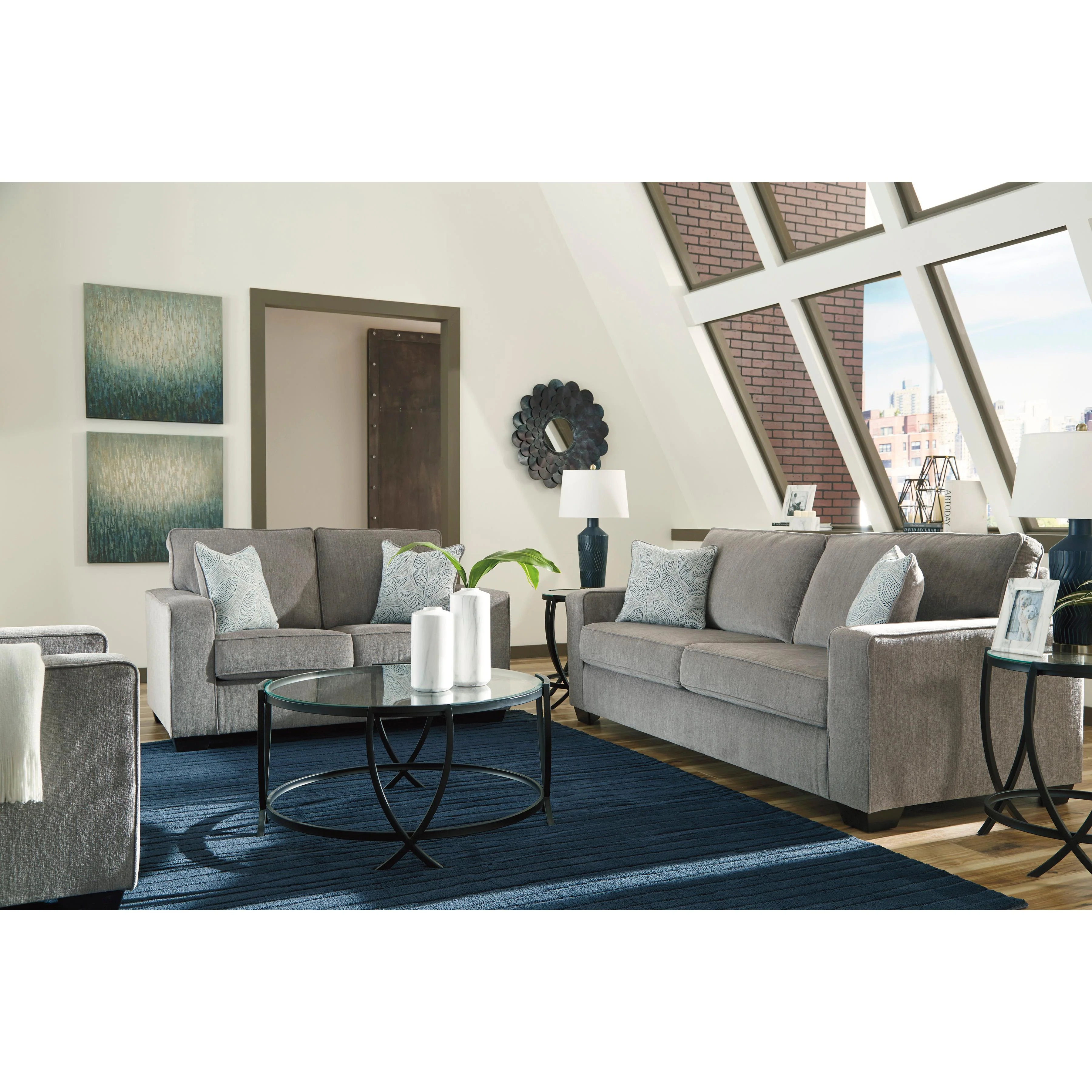 Signature Design by Ashley Altari Stationary Fabric Sofa 8721438 - Image 8