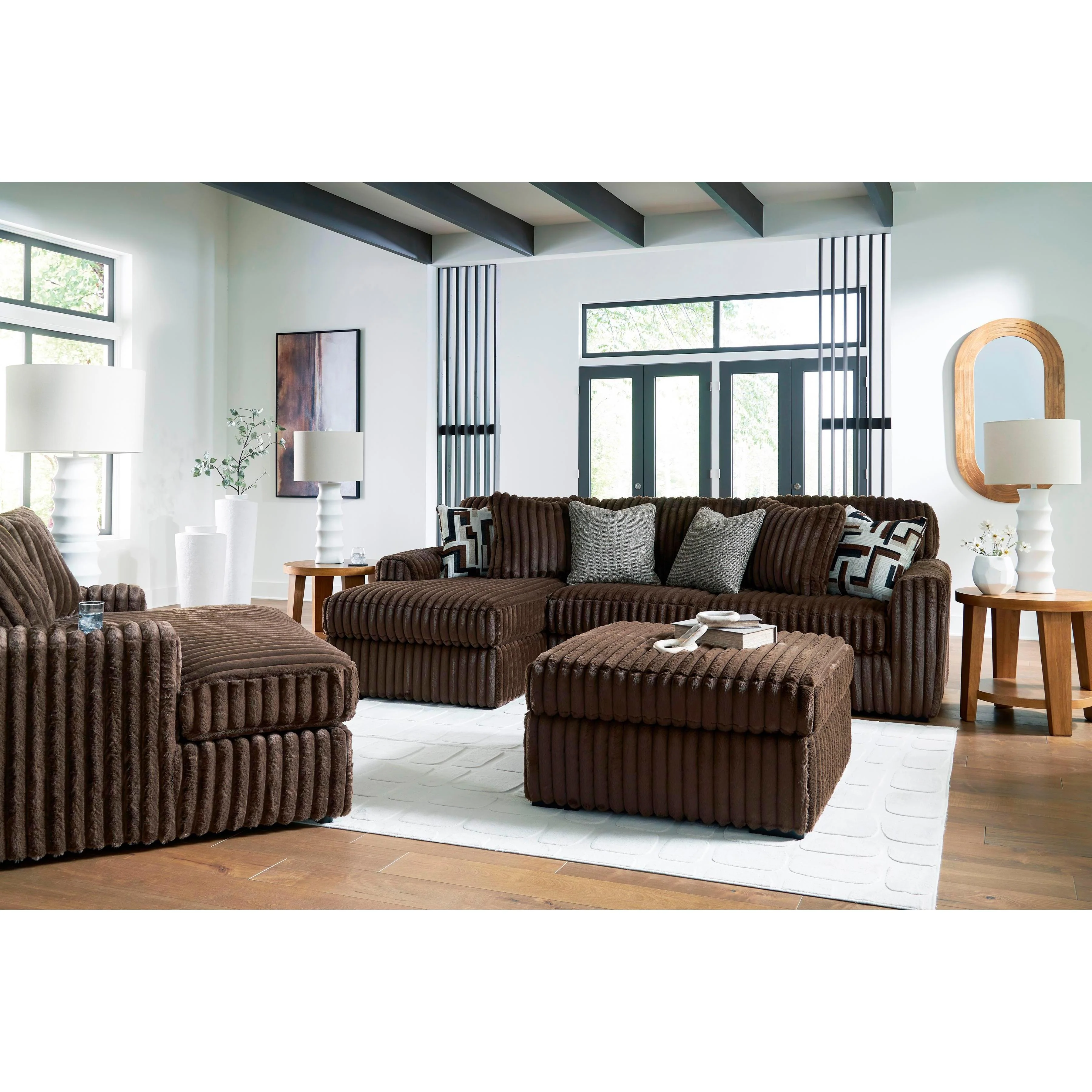 Signature Design by Ashley Midnight-Madness 98104S1 2 pc Sectional Sofa with Chaise - Image 9