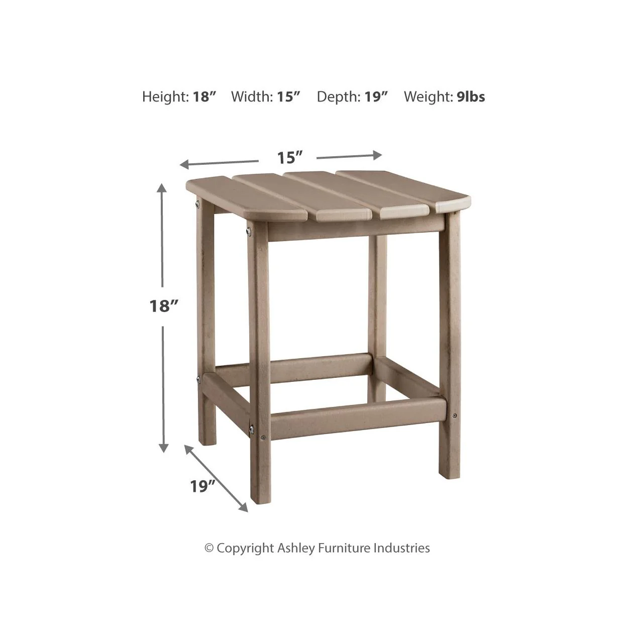 Signature Design by Ashley Sundown Treasure P014P2 5-piece Outdoor Seating Set - Image 10