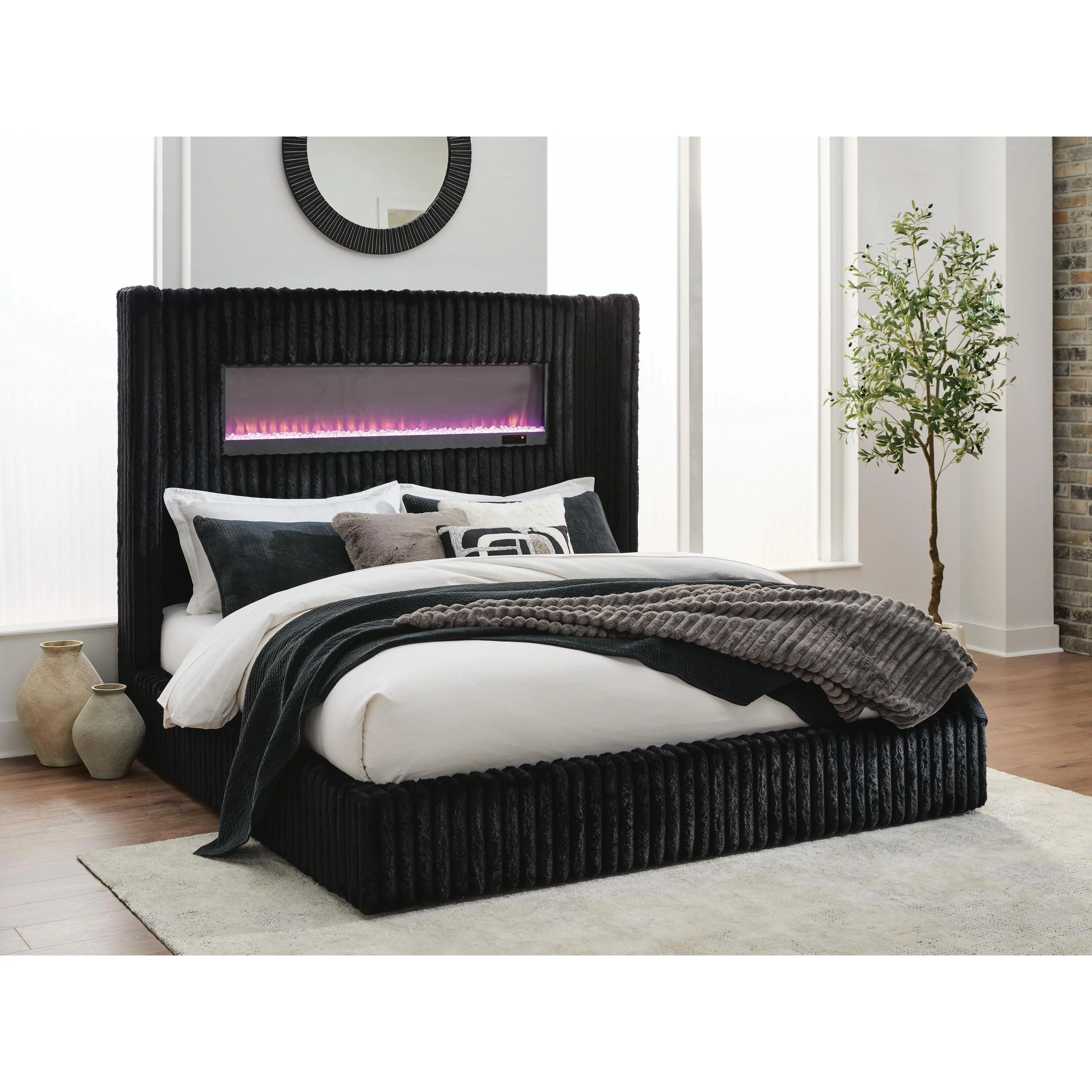 Signature Design by Ashley Tayleena PCB620B1 Queen Upholstered Bed - Image 6