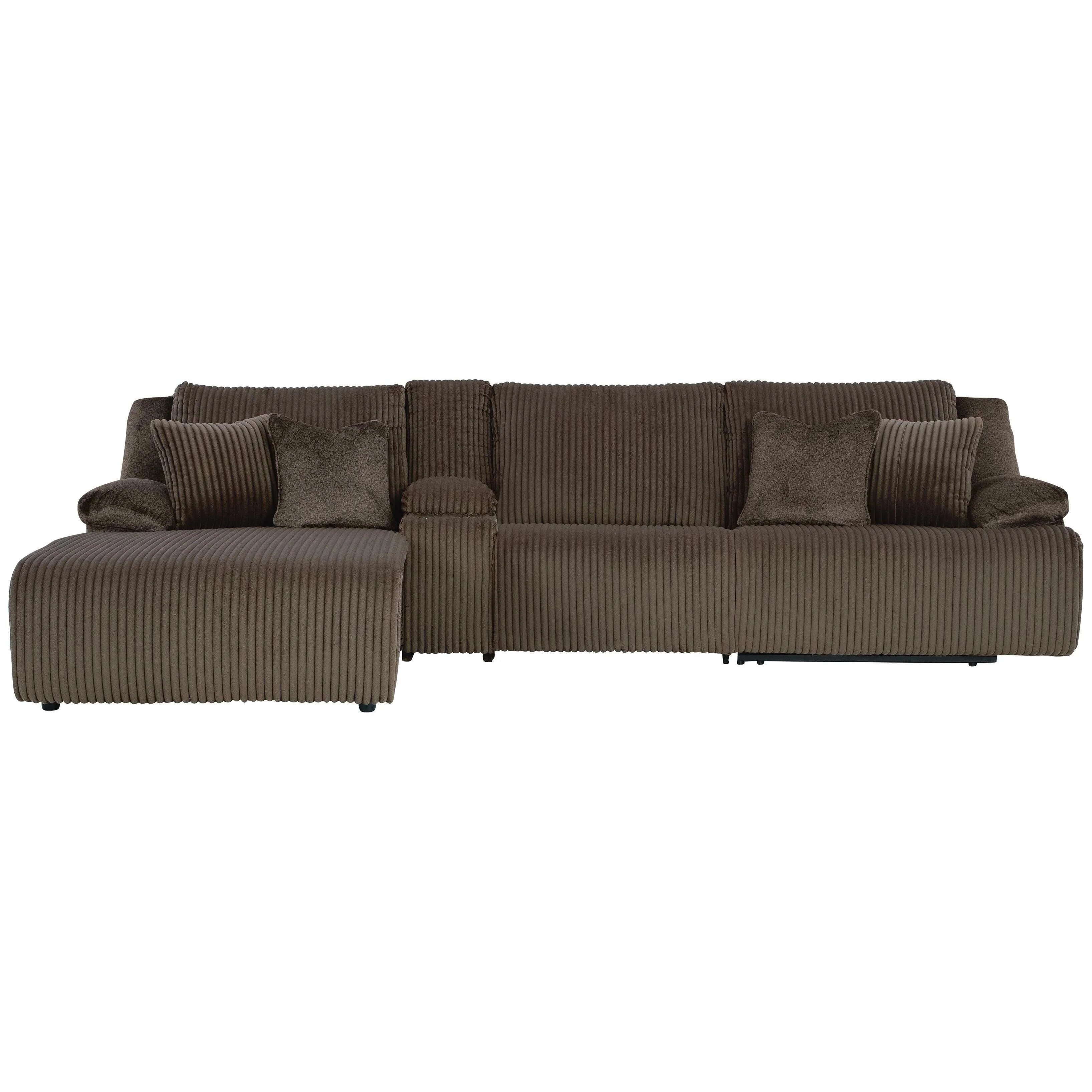 Signature Design by Ashley Top Tier 92705S14 4 pc Reclining Sectional with Chaise