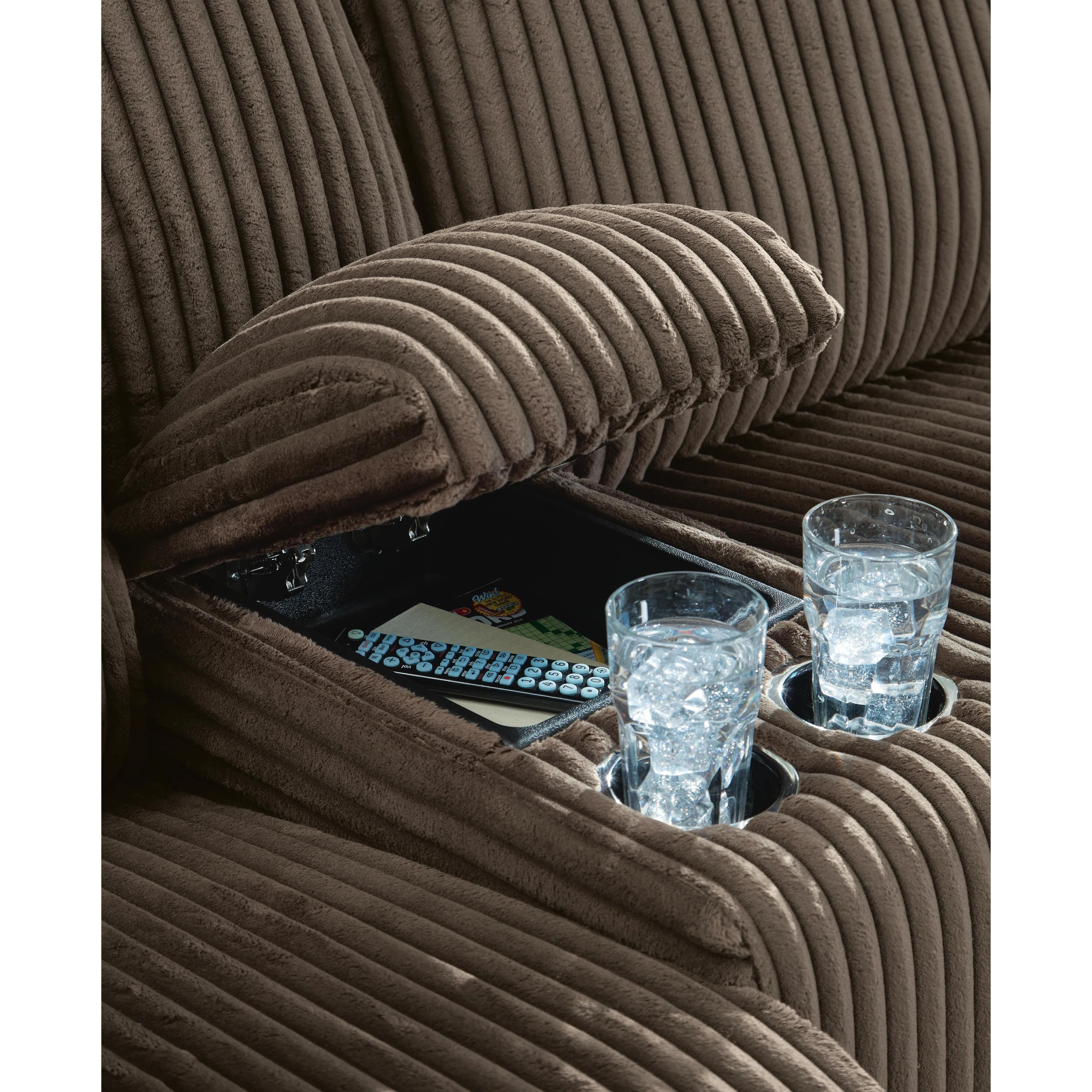 Signature Design by Ashley Top Tier 92705S14 4 pc Reclining Sectional with Chaise - Image 2