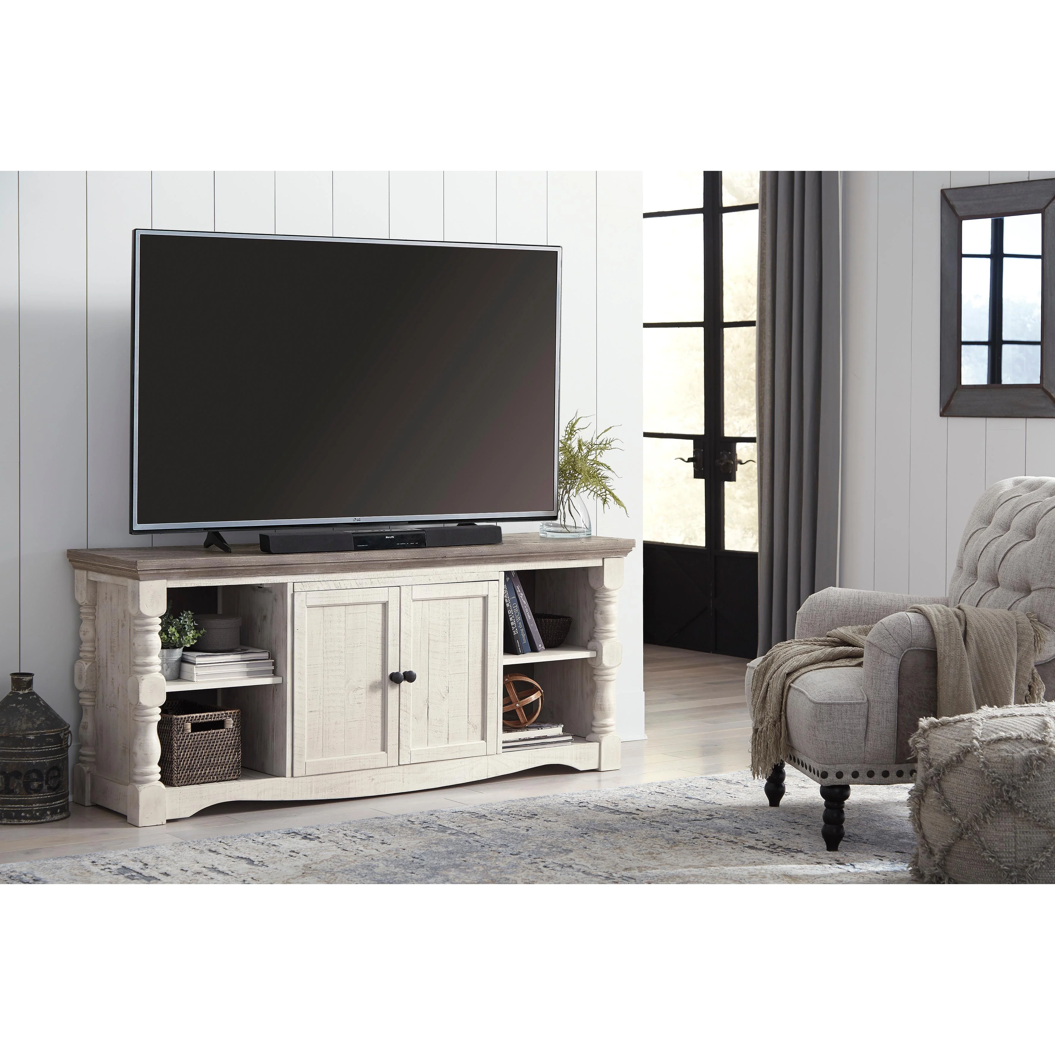 Signature Design by Ashley Havalance TV Stand with Cable Management W814-30 - Image 6