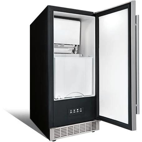 Silhouette 15-inch Built-In Ice Machine DIM32D2BSSPR - Image 2