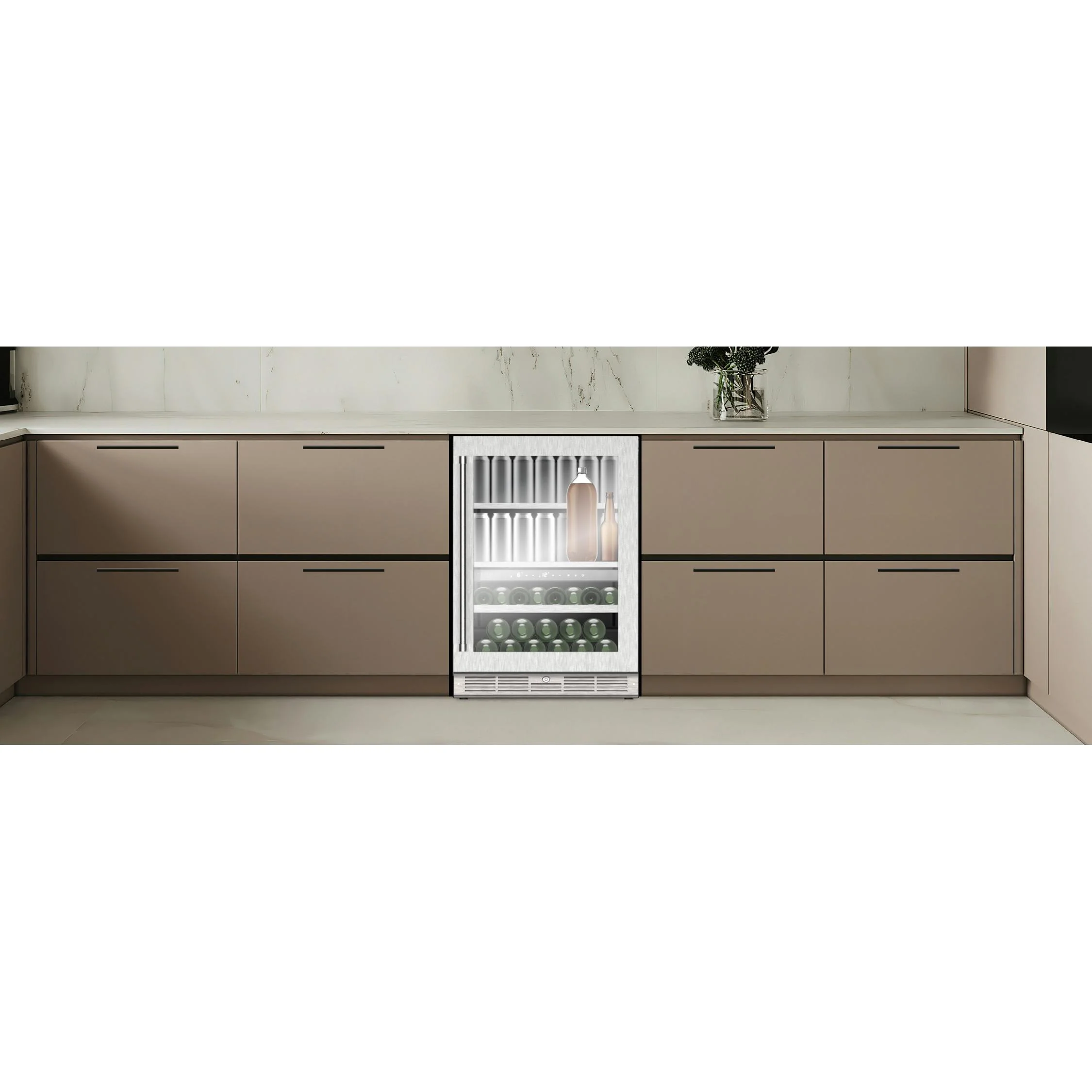 Silhouette Pro Gen 3 Series 4.8 cu. ft. Built-In Beverage Center SPRWBC052D3SS - Image 2