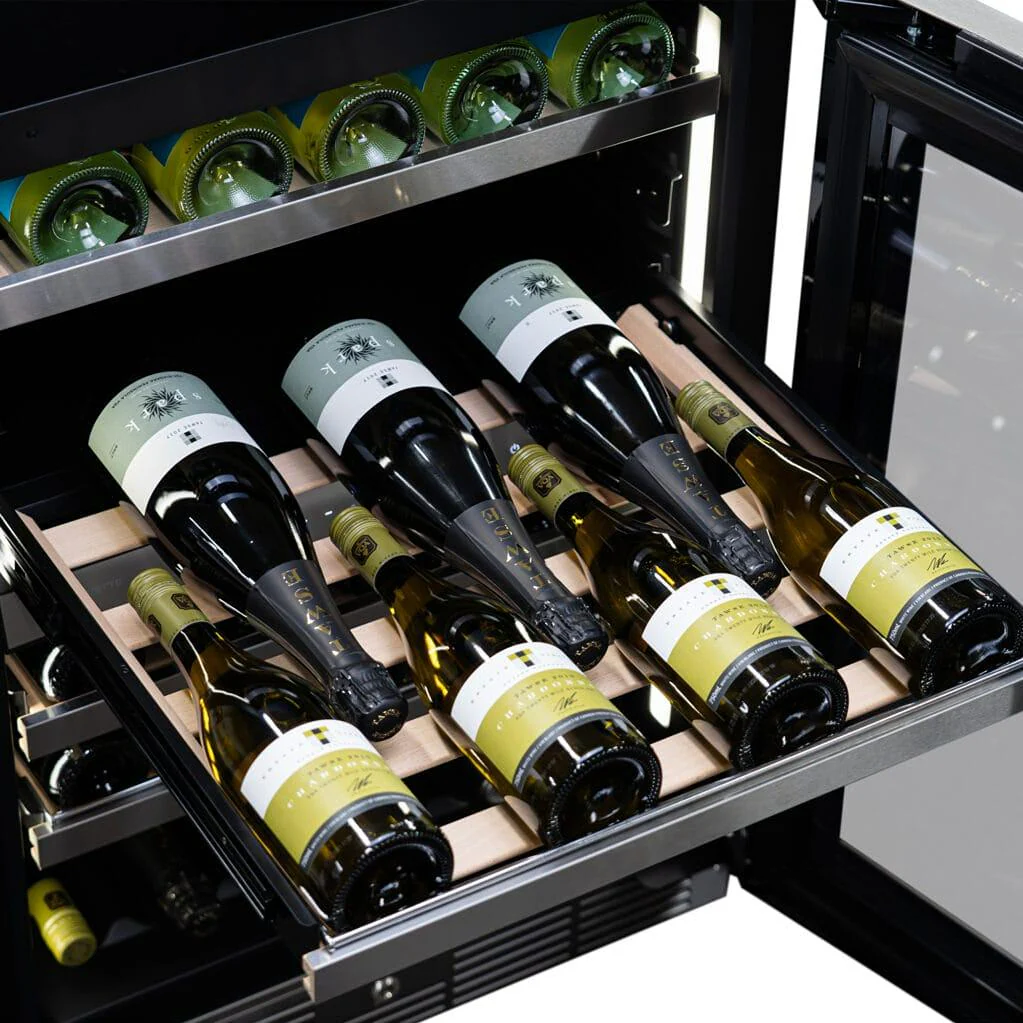 Silhouette 51-Bottle Pro Gen 3 Series Wine Cellar with Two Zones SPRWC052D3SS-P - Image 6