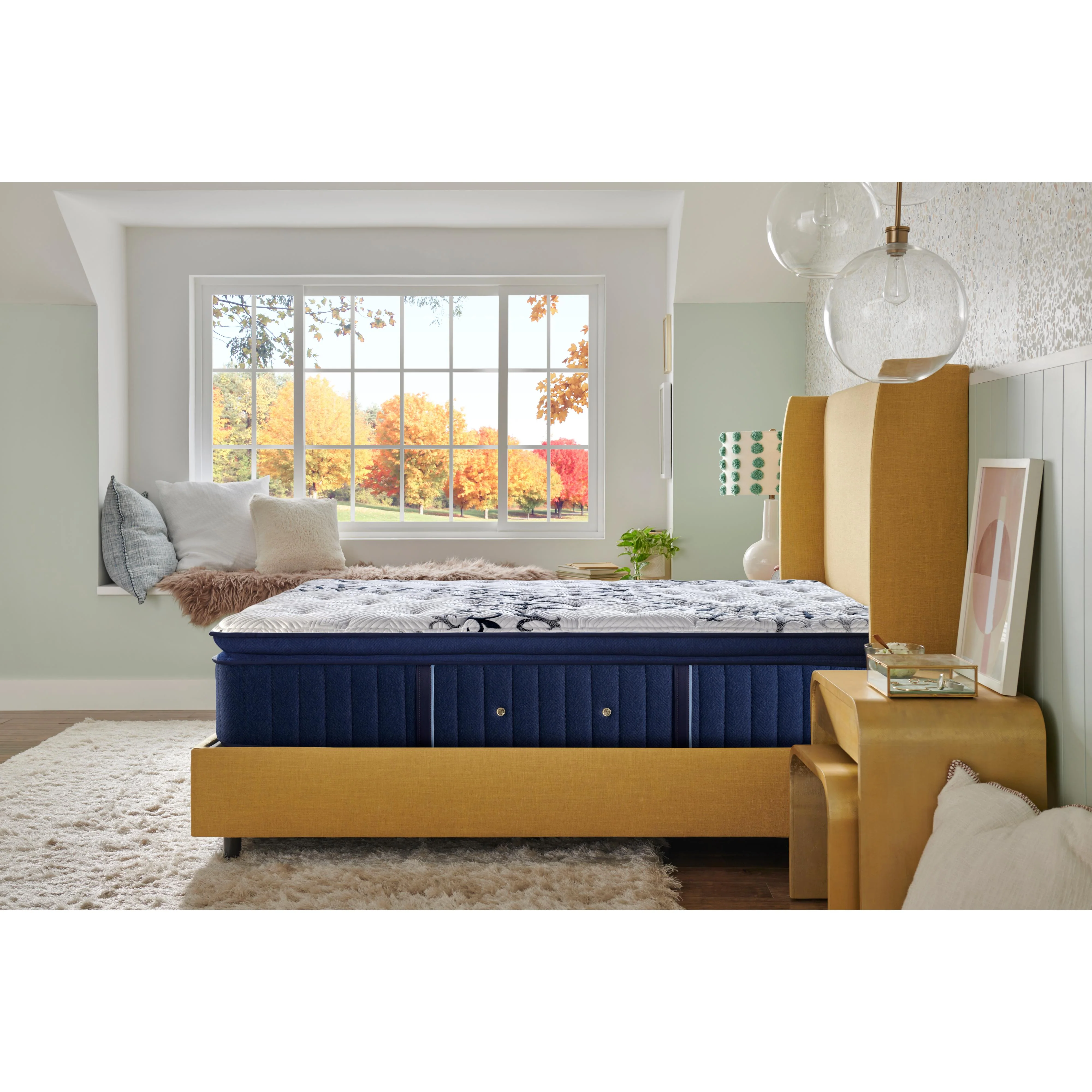 Stearns & Foster Mon Cheri Luxury Medium Firm Pillow Top Mattress (Queen) - Image 13
