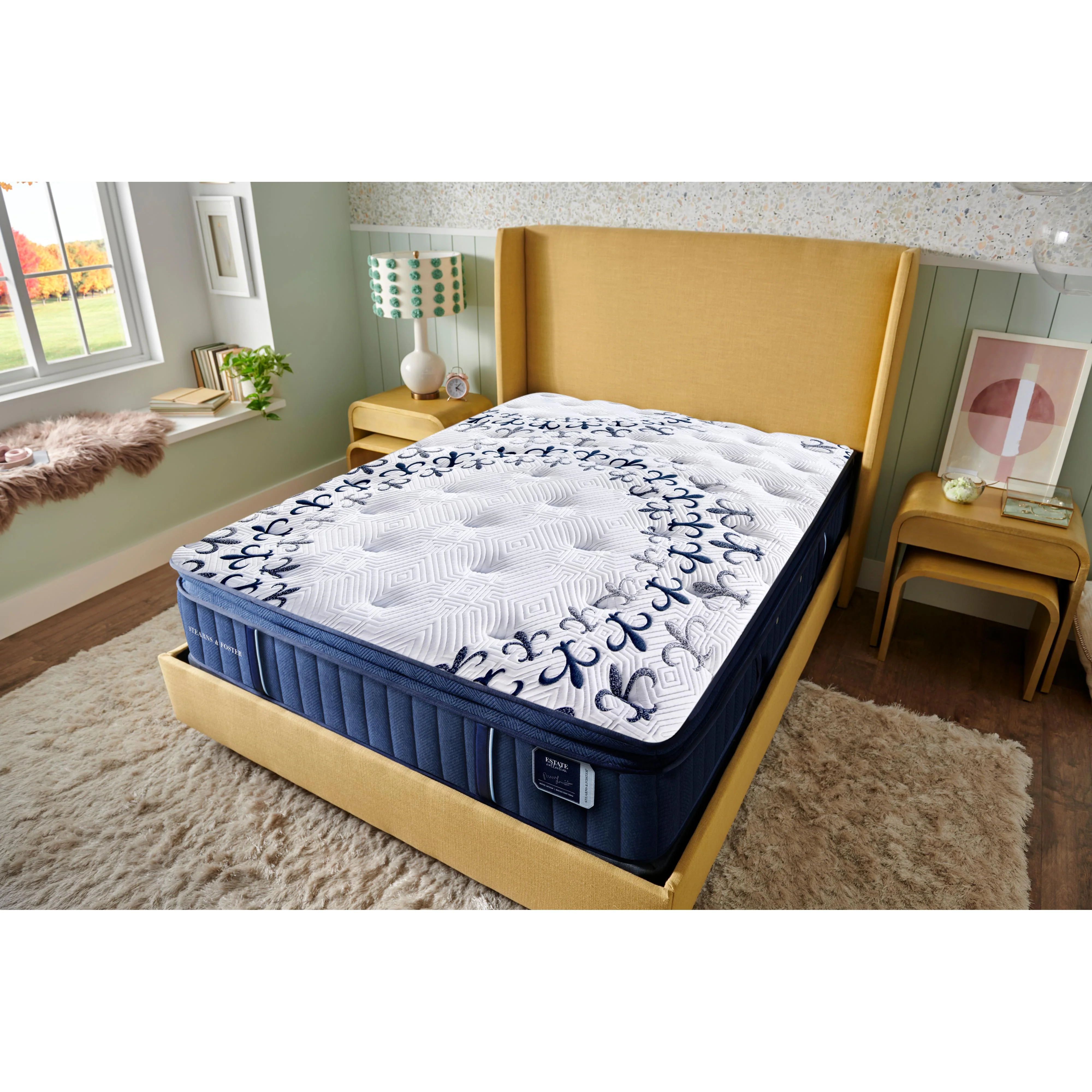 Stearns & Foster Mon Cheri Luxury Medium Firm Pillow Top Mattress (Twin XL) - Image 15