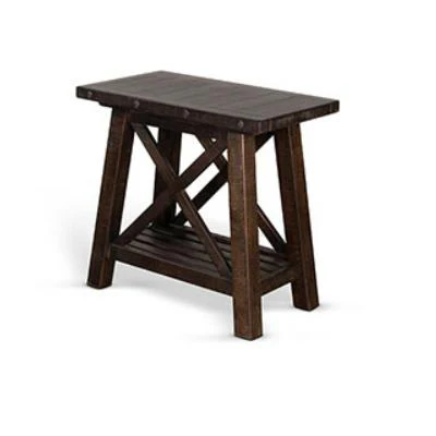 Sunny Designs Vivian Chairside Table 3156RN-CS