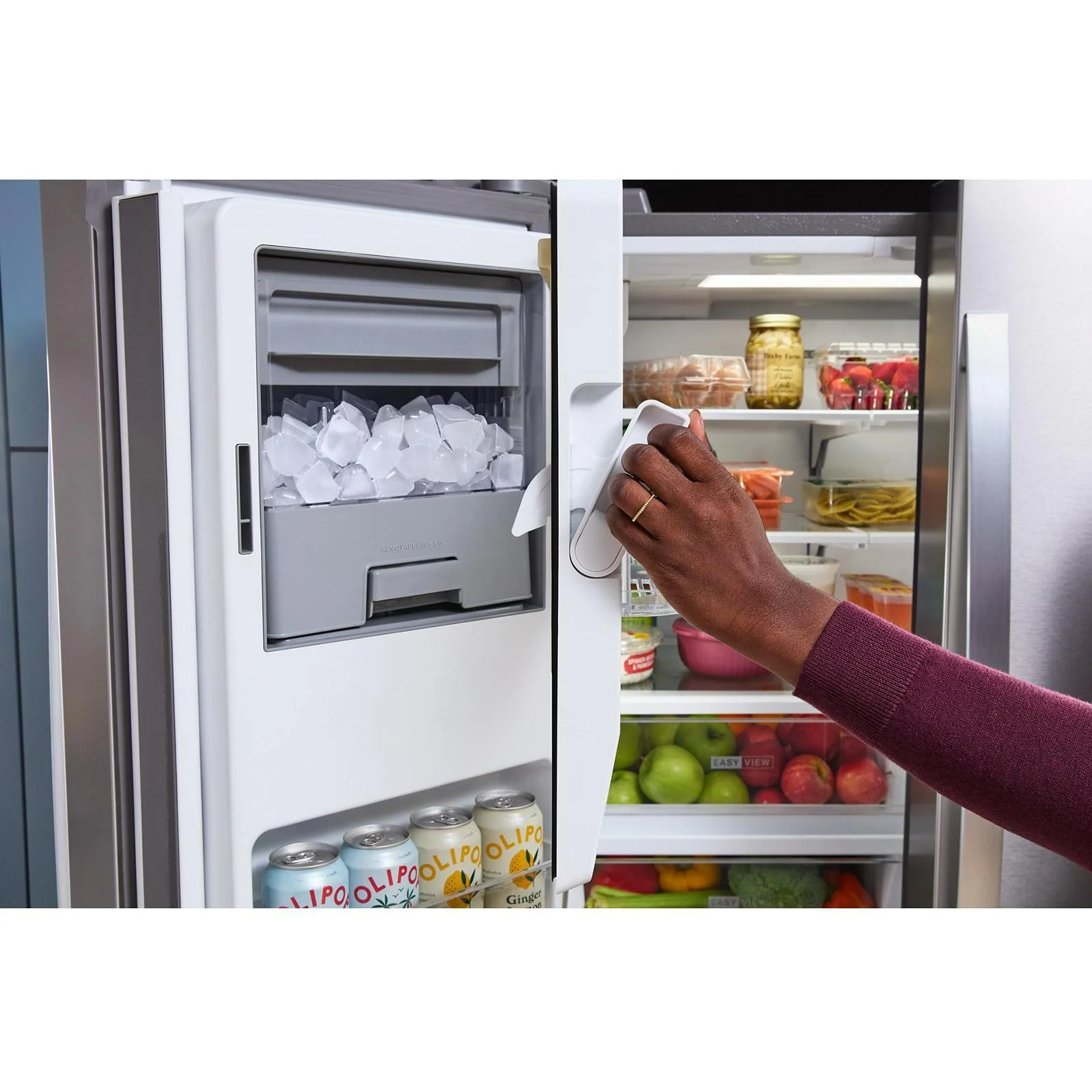 Whirlpool 23.4 cu. ft. 36-inch French Door Refrigerator WRFC5036RV - Image 4