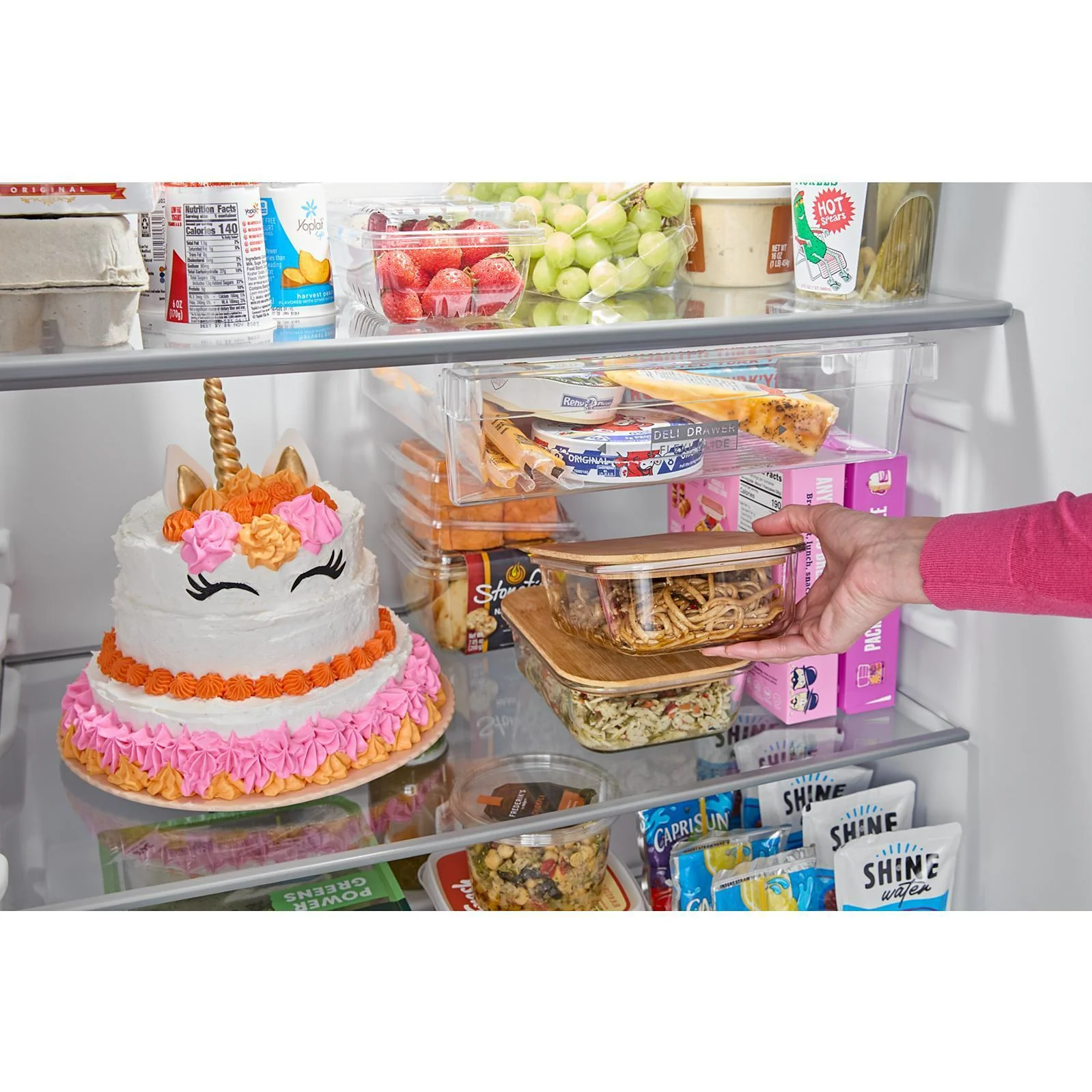 Whirlpool 28-inch, 14 cu. ft. Top Freezer Refrigerator with Total Coverage Cooling WRTX3314TZ - Image 4