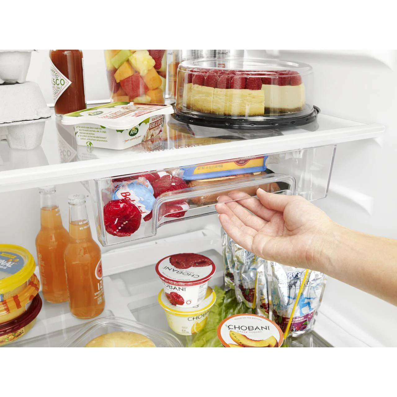 Whirlpool 28-inch, 17.64 cu. ft. Top Freezer Refrigerator WRT518SZFG - Image 8