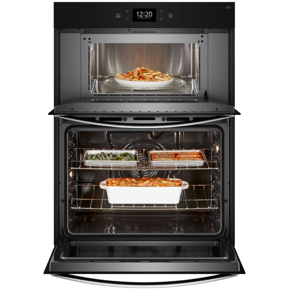 Whirlpool 30-inch 5.0 cu. ft Main Oven Capacity Combo Wall Oven with Microwave Oven WOEC7030PZ - Image 2