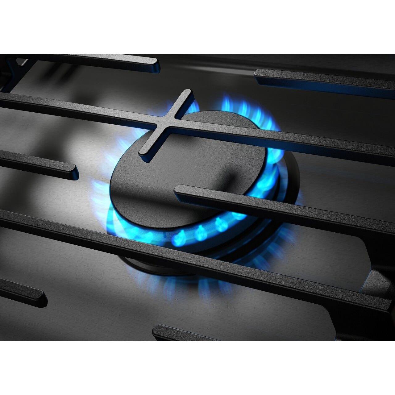 Whirlpool 30-inch Built-in Gas Cooktop with SpeedHeat™ Burner WCGK7030PS - Image 5