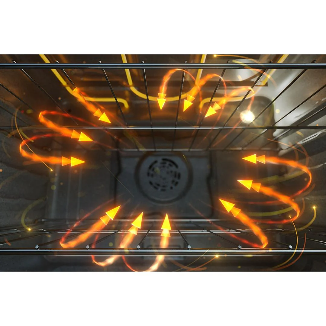 Whirlpool 30-inch Electric Range with Air Cooking Technology and Steam Clean YWFES4530SW - Image 5