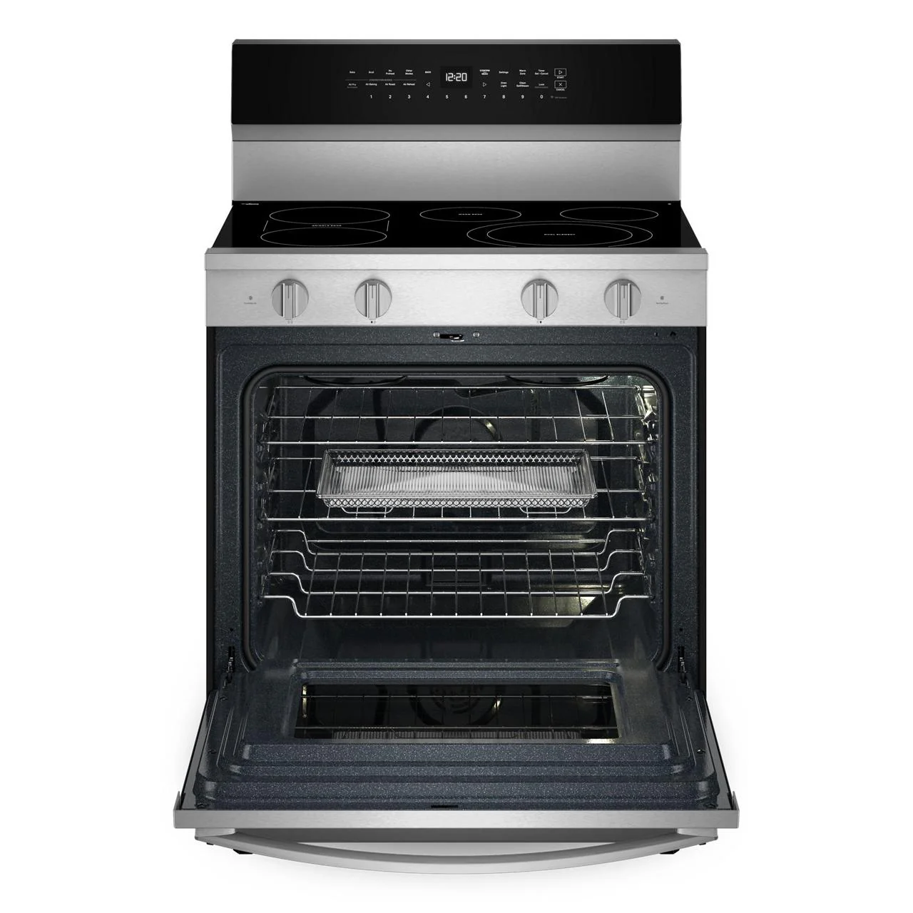 Whirlpool 30-inch Freestanding Electric Range with Air Cooking Technology YWFES7530RZ - Image 4