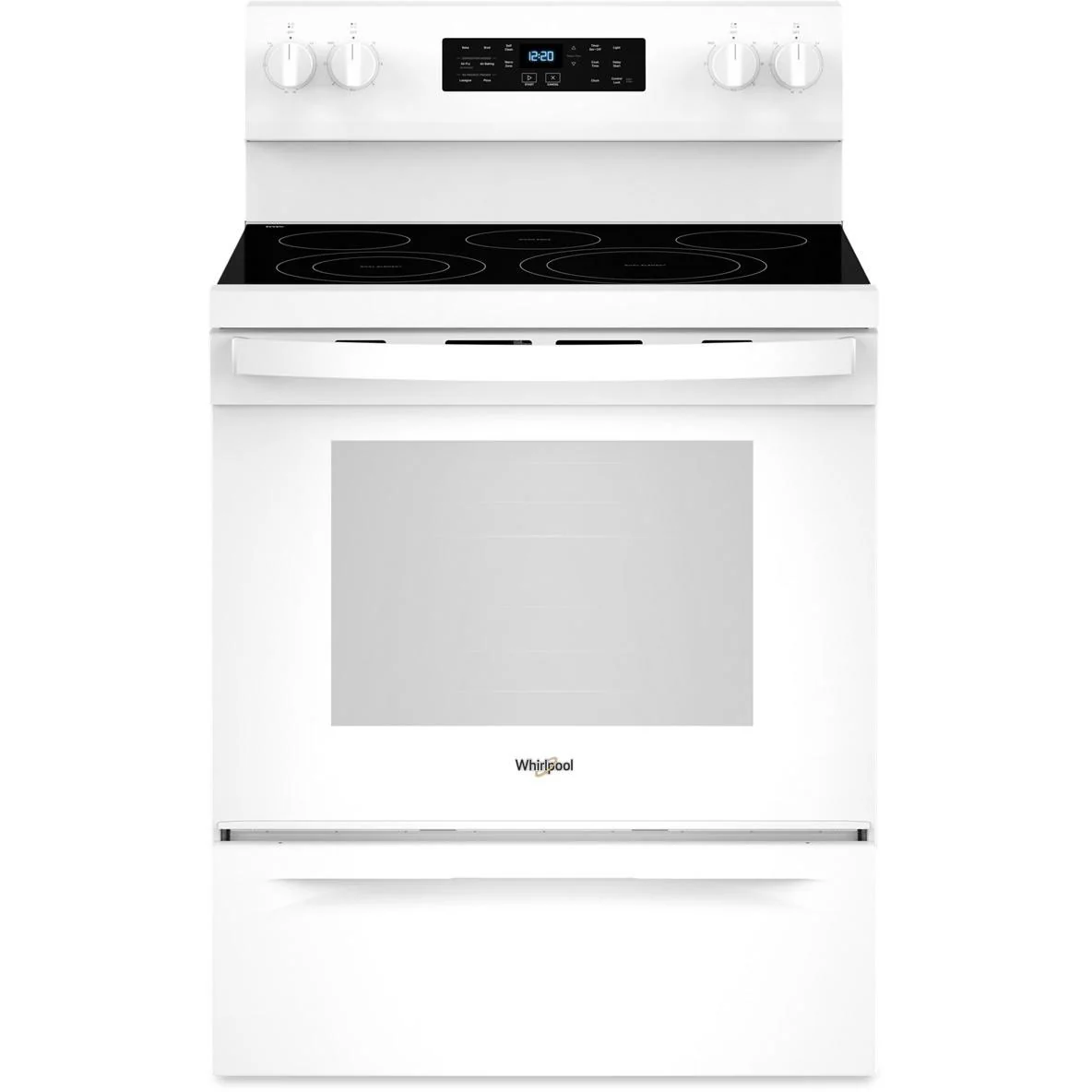 Whirlpool 30-inch Freestanding Electric Range with Air Fry YWFES5030RW