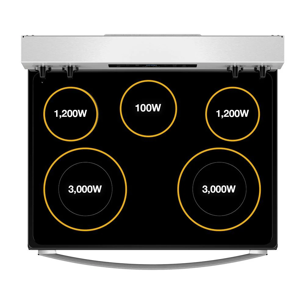 Whirlpool 30-inch Freestanding Electric Range YWFES3330RZ - Image 11