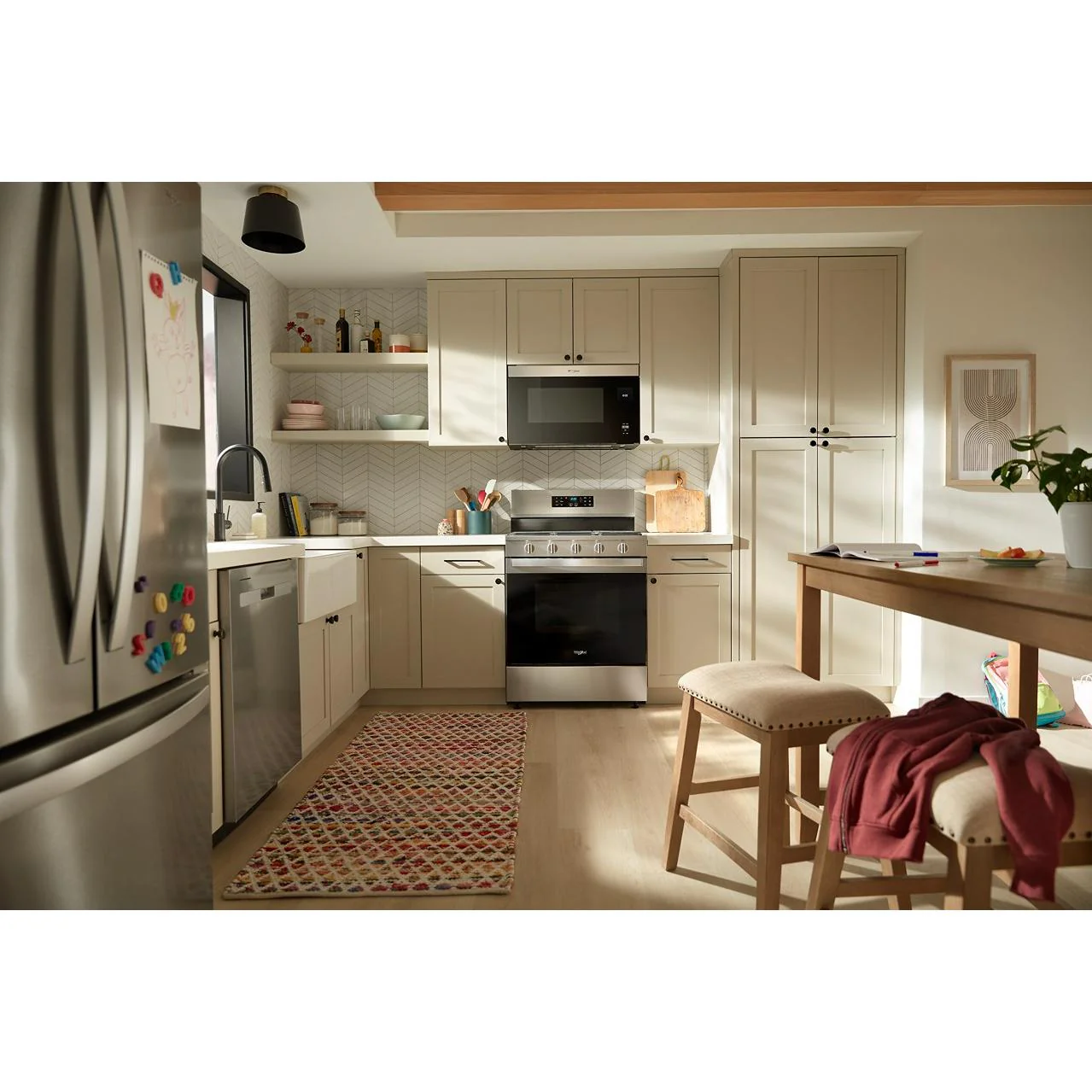 Whirlpool 30-inch Gas Range with Air Cooking Technology and Steam Clean WFGS4530SZ - Image 12