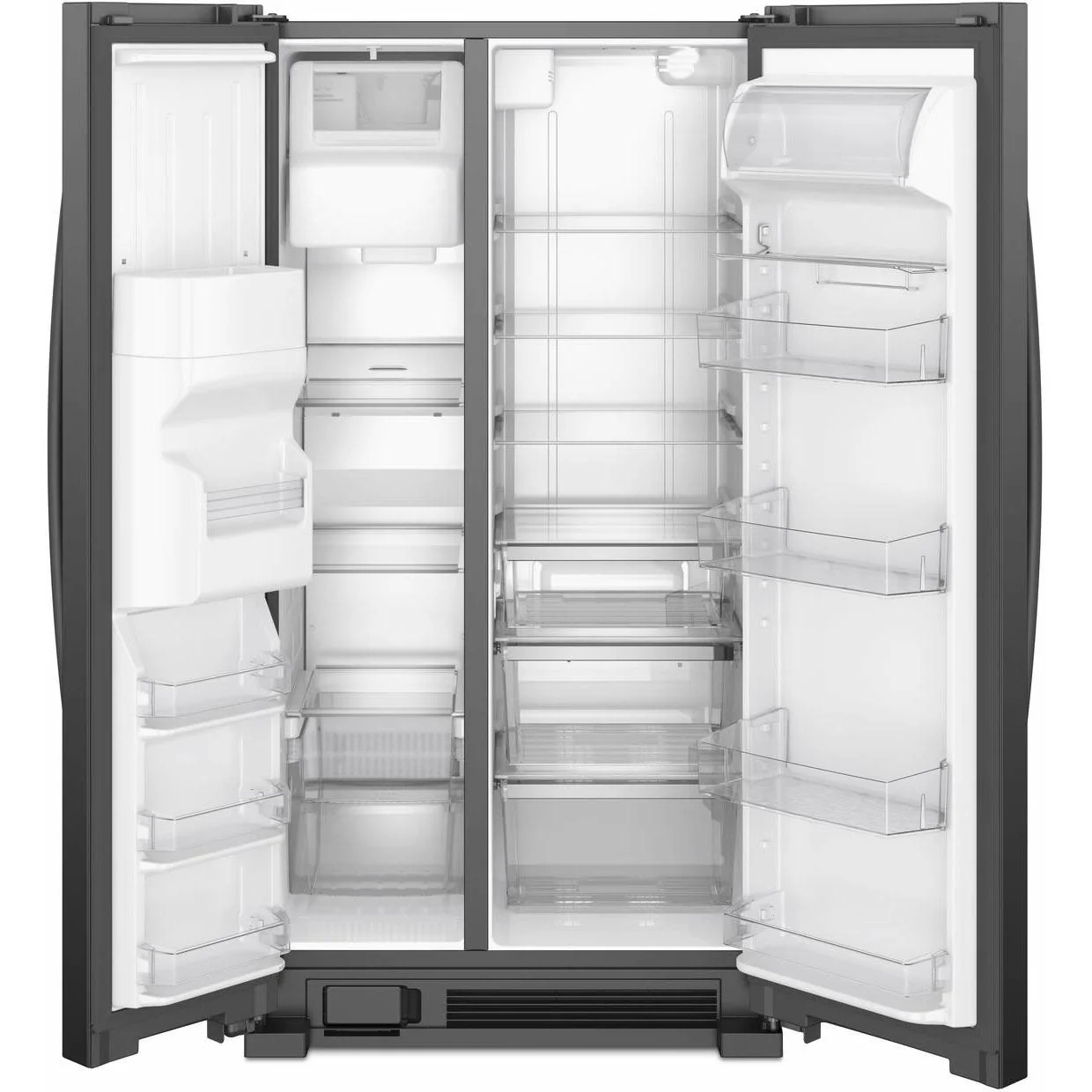 Whirlpool 33-inch, 21.4 cu. ft. Side-By-Side Refrigerator WRS321SDHB - Image 2