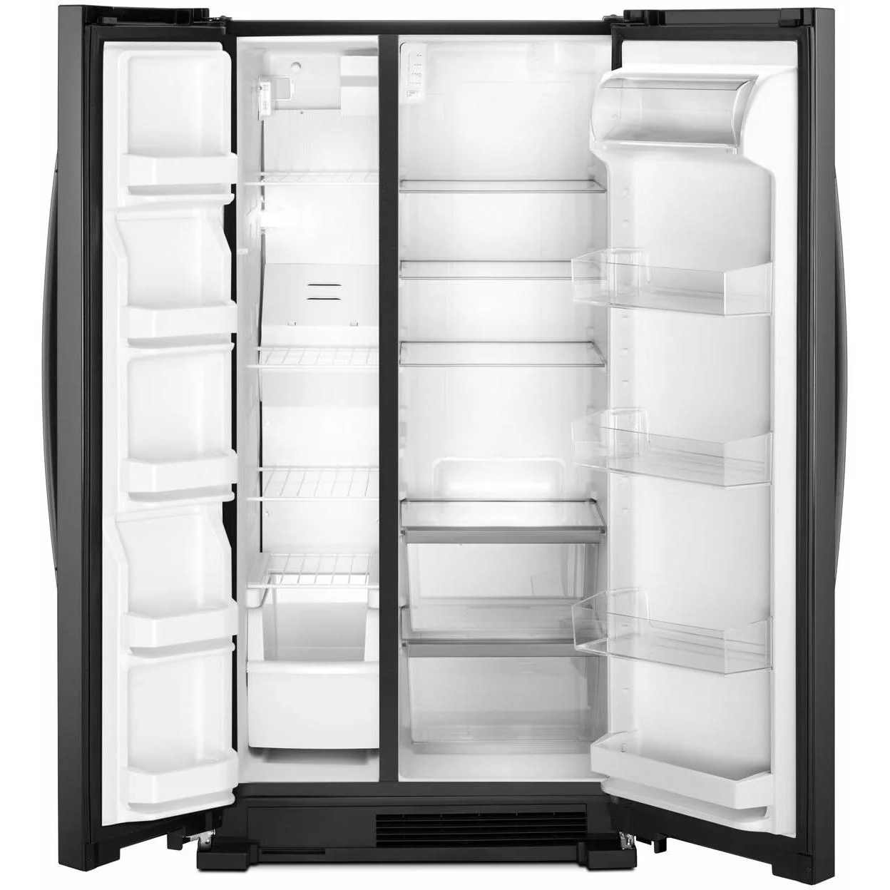 Whirlpool 33-inch, 21.7 cu. ft. Freestanding Side-by-side Refrigerator with Adaptive Defrost WRS312SNHB - Image 2