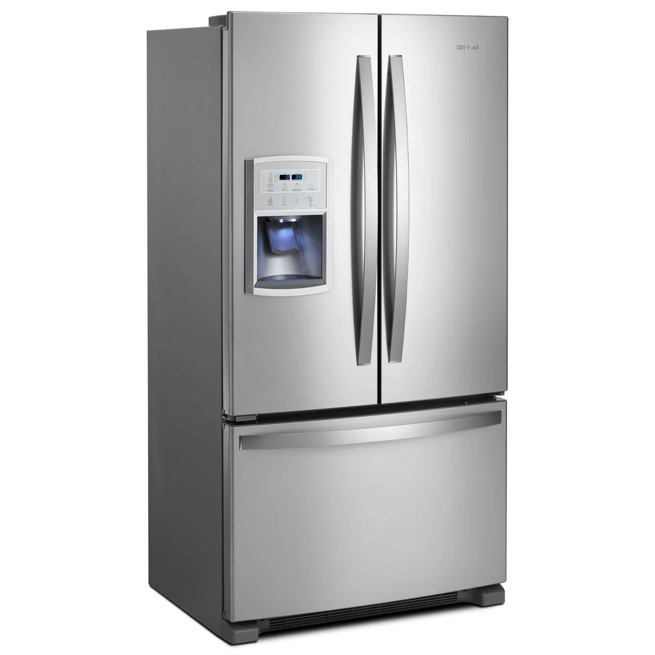 Whirlpool 36-inch, 19.7 cu. ft. Counter-Depth French 3-Door Refrigerator WRF550CDHZ - Image 4
