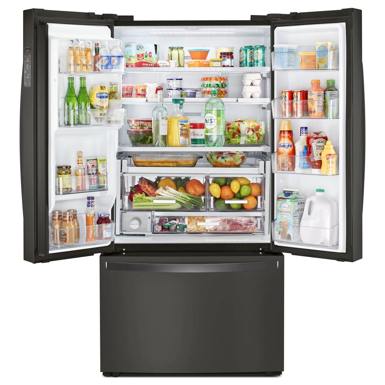 Whirlpool 36-inch, 23.8 cu. ft. Counter-Depth French 3-Door Refrigerator WRFC9636RV - Image 6