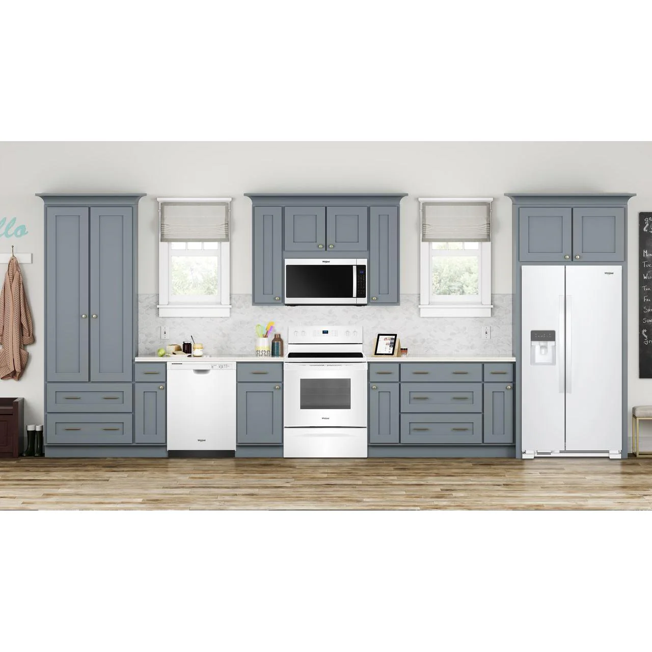 Whirlpool 36-inch, 24.5 cu. ft. Freestanding Side-by-Side Refrigerator with Exterior Ice and Water Dispenser with EveryDrop™ Water Filtration WRS335SDHW - Image 8