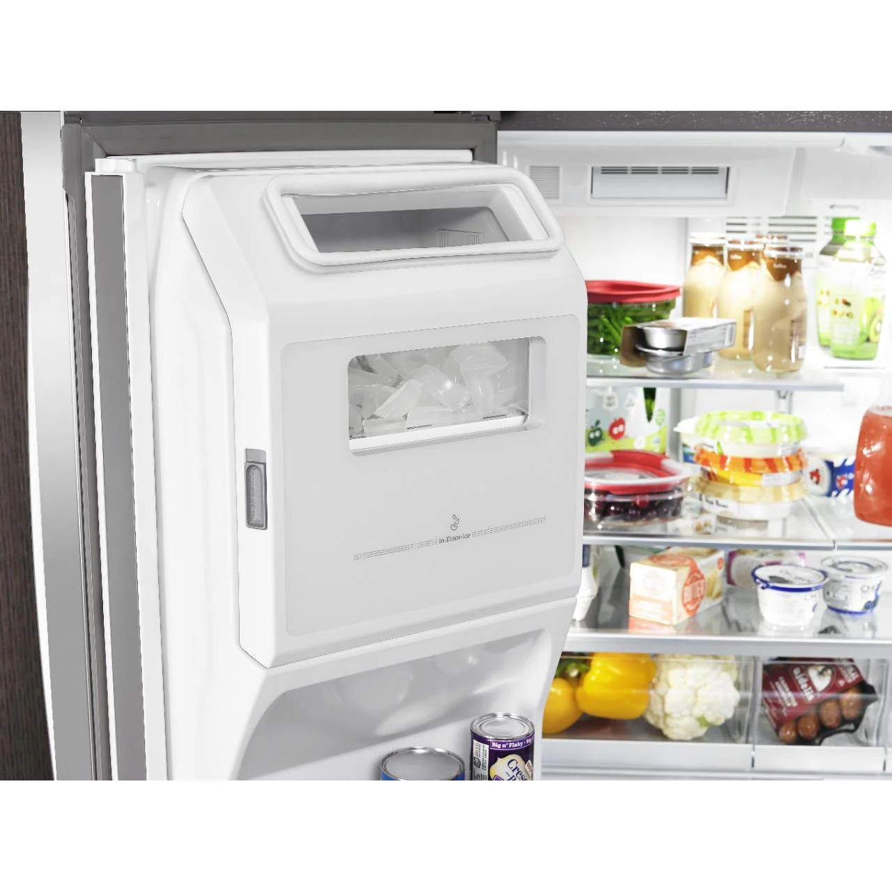 Whirlpool 36-inch, 26.2 cu. ft. French 4-Door Refrigerator with External Water and Ice Dispensing System WRMF7736PV - Image 5