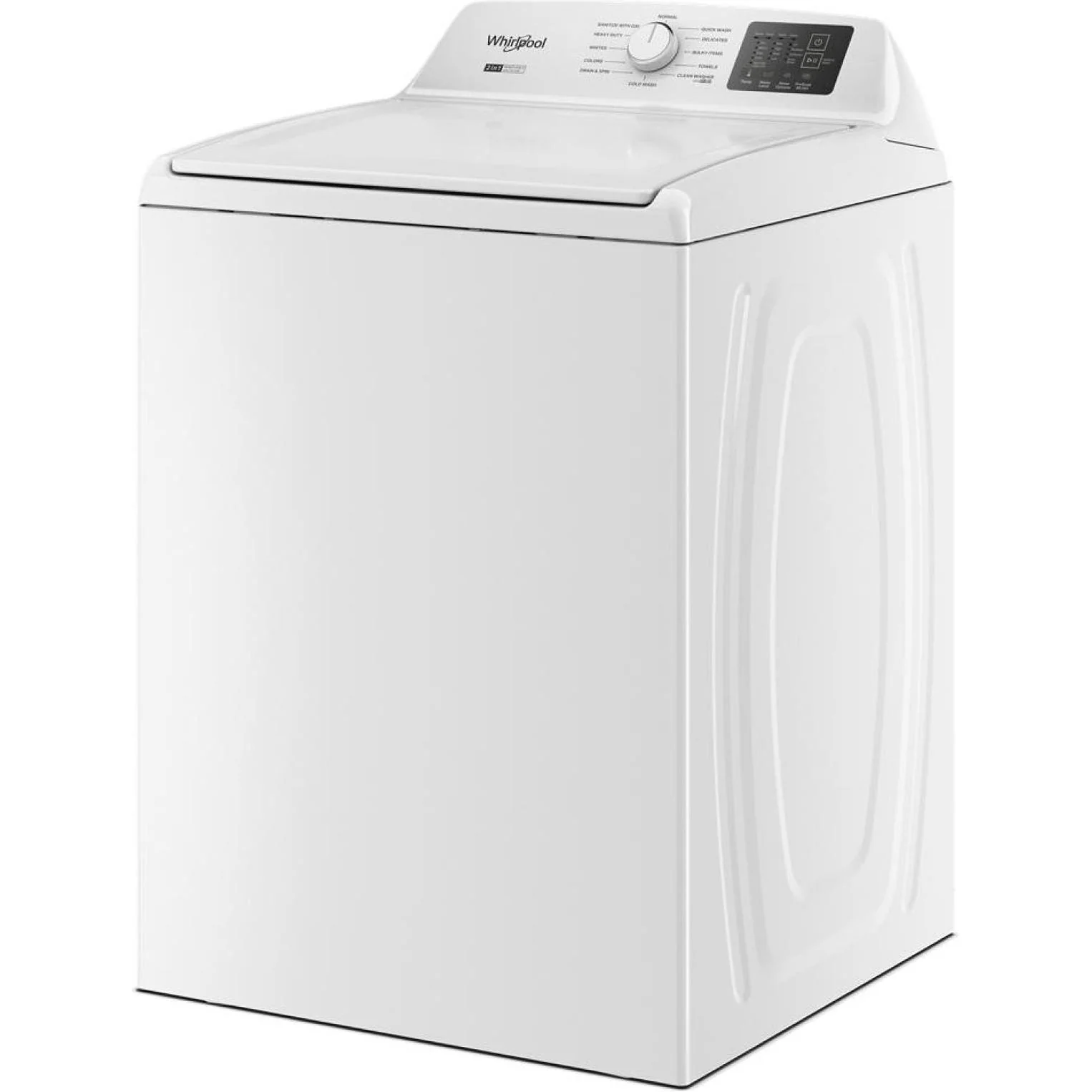 Whirlpool 4.8 Cu. Ft. Top Load Washer with 2-in-1 Removable Agitator WTW4107SW - Image 4