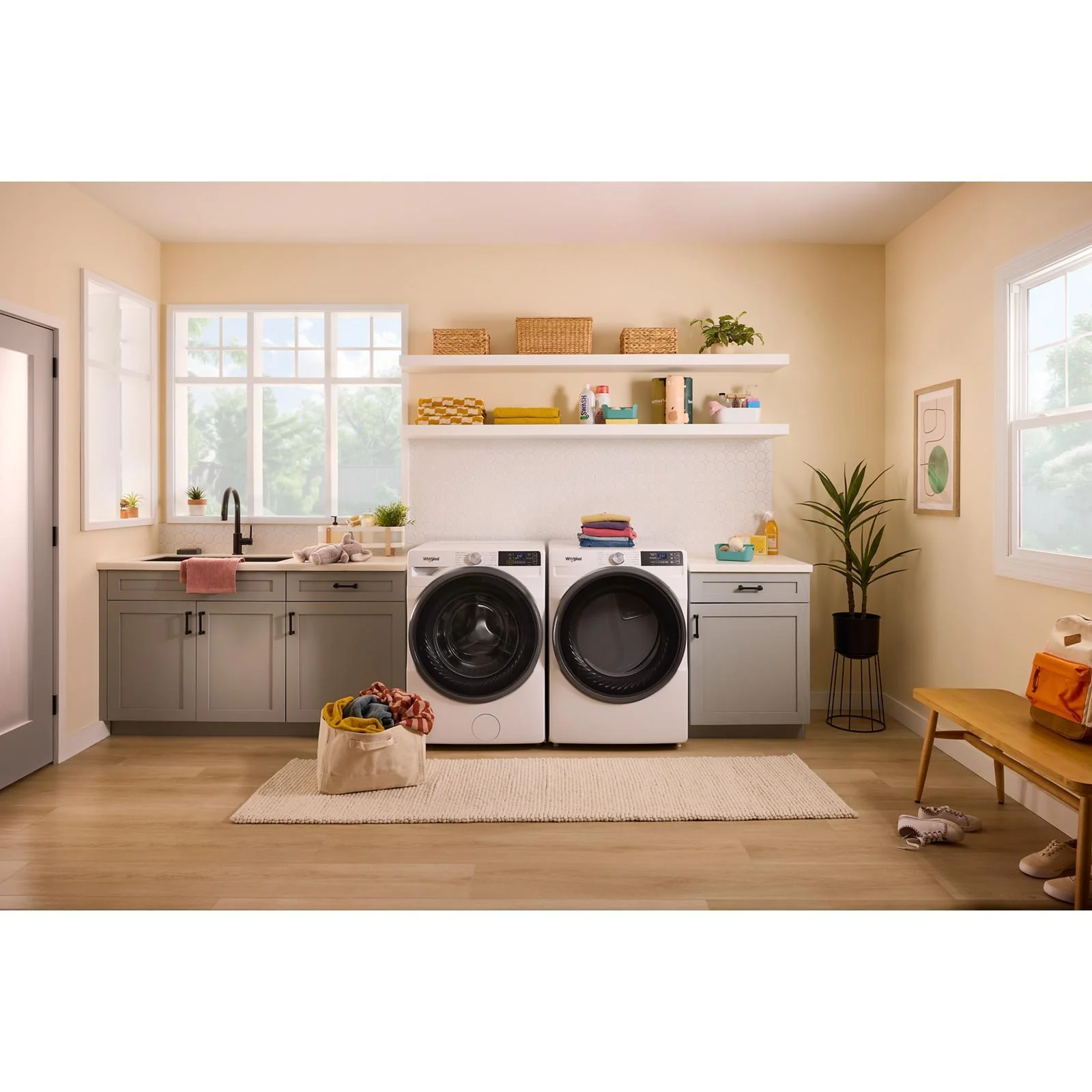 Whirlpool 5.2 cu. ft. Smart Front Load Washer with FreshFlow™ Vent System WFW5720RW - Image 13