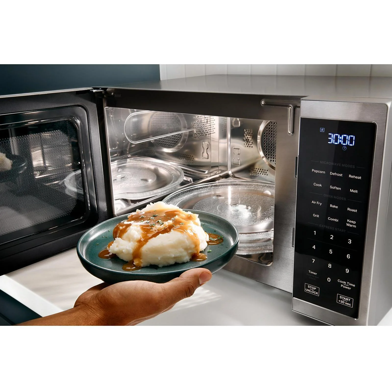 Whirlpool 1.0 cu. ft. All-In-One Multifunctional Countertop Microwave WMCS5522RS - Image 10