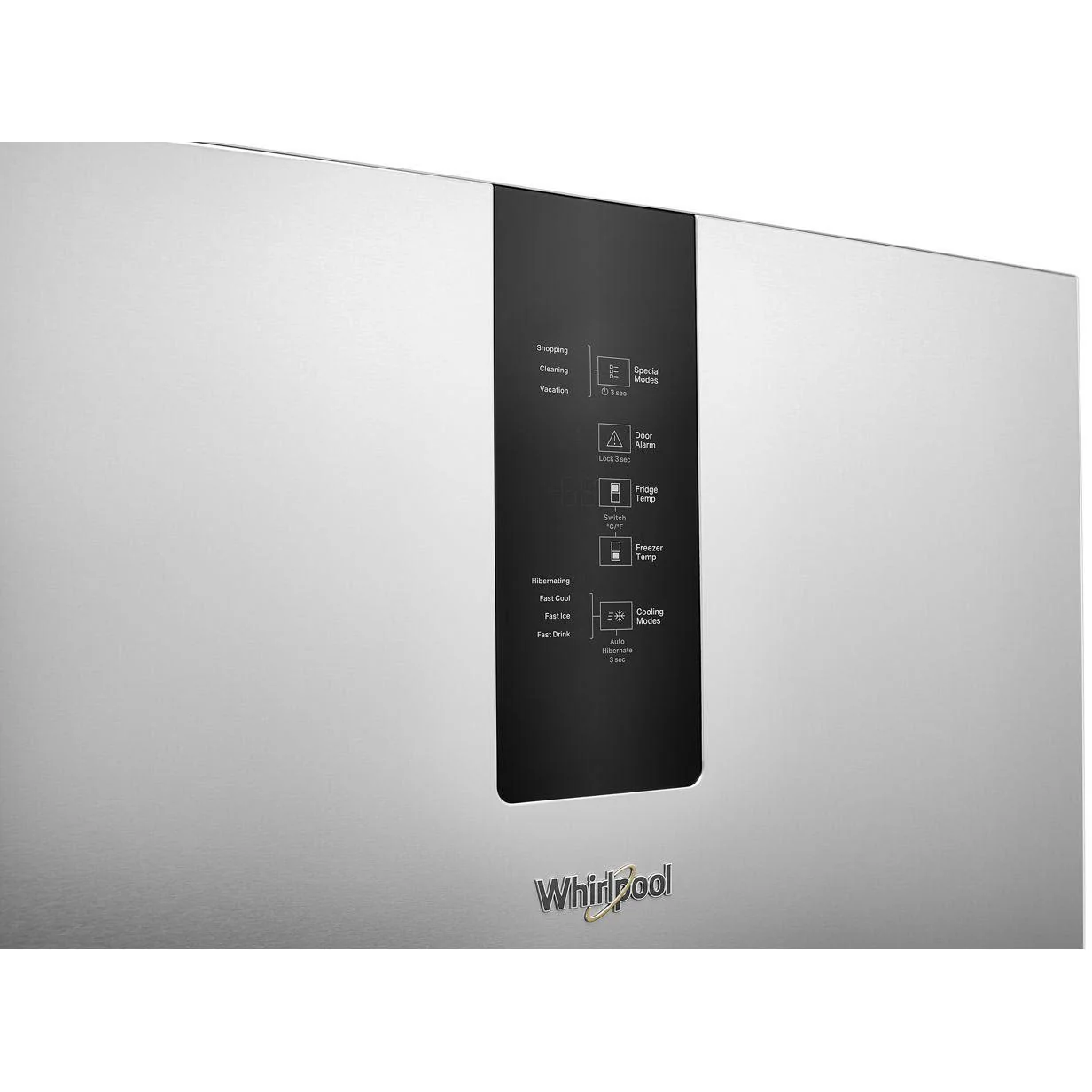 Whirlpool 24-inch, 12.9 cu.ft. Freestanding Bottom Freezer Refrigerator with Flexi-Slide™ Bins WRB533CZJZ - Image 2