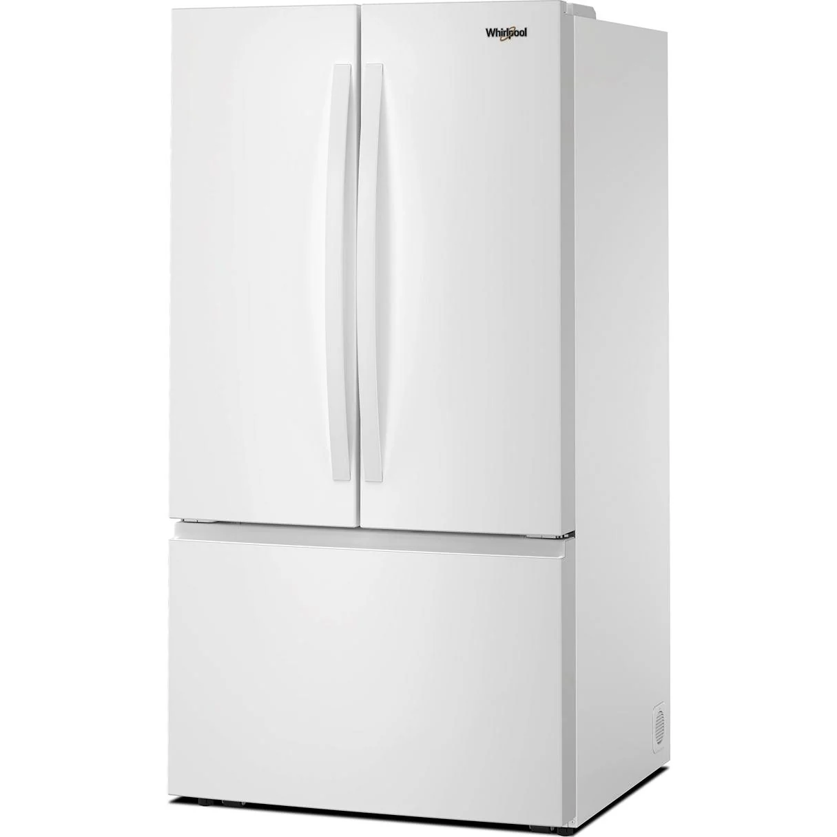 Whirlpool 36-inch, 31 cu. ft. Freestanding French 3-Door Refrigerator with Interior Ice Maker WRFF3136SW - Image 3
