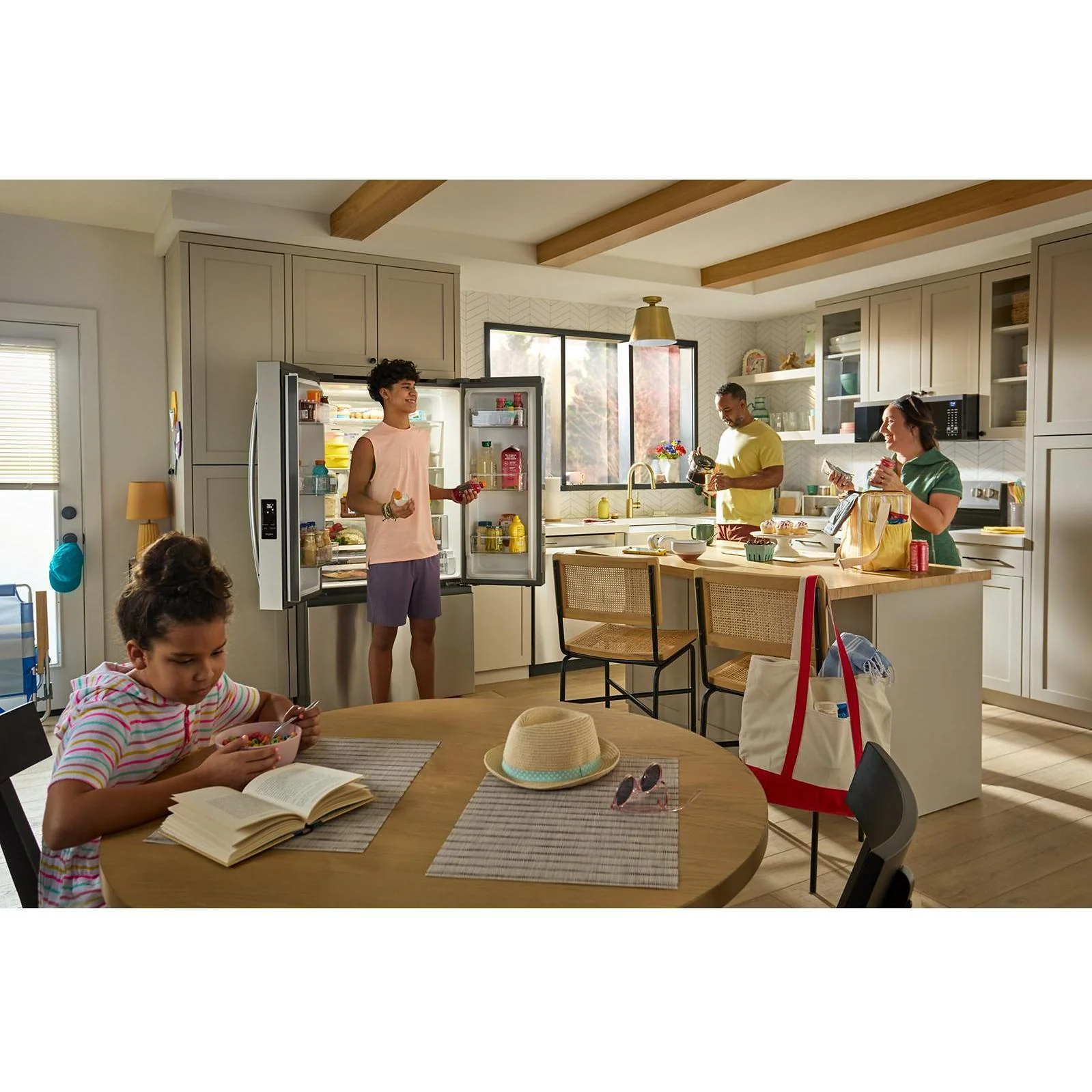 Whirlpool 36-inch, 31 cu. ft. Freestanding French 3- Door Refrigerator with Internal Water Dispenser WRFF3336SZ - Image 18