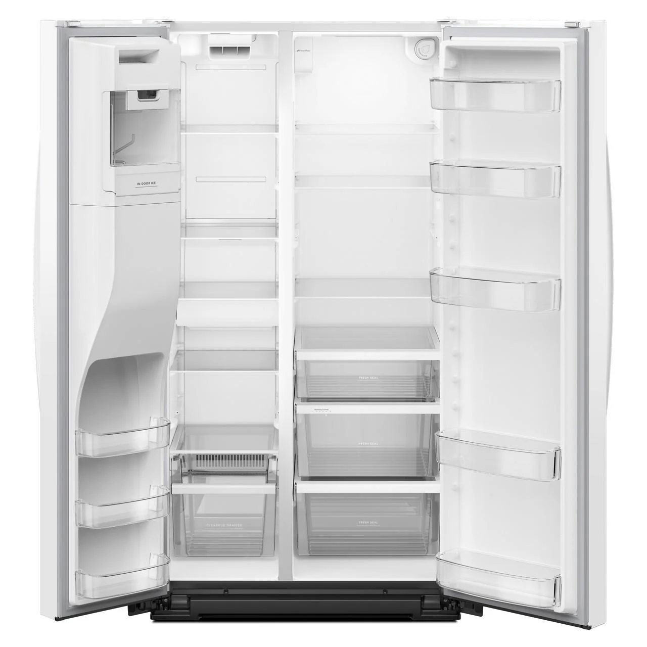 Whirlpool 36-inch, 28 cu. ft. Side-by-Side Refrigerator with Water and Ice Dispenser WRSF5536RW - Image 2